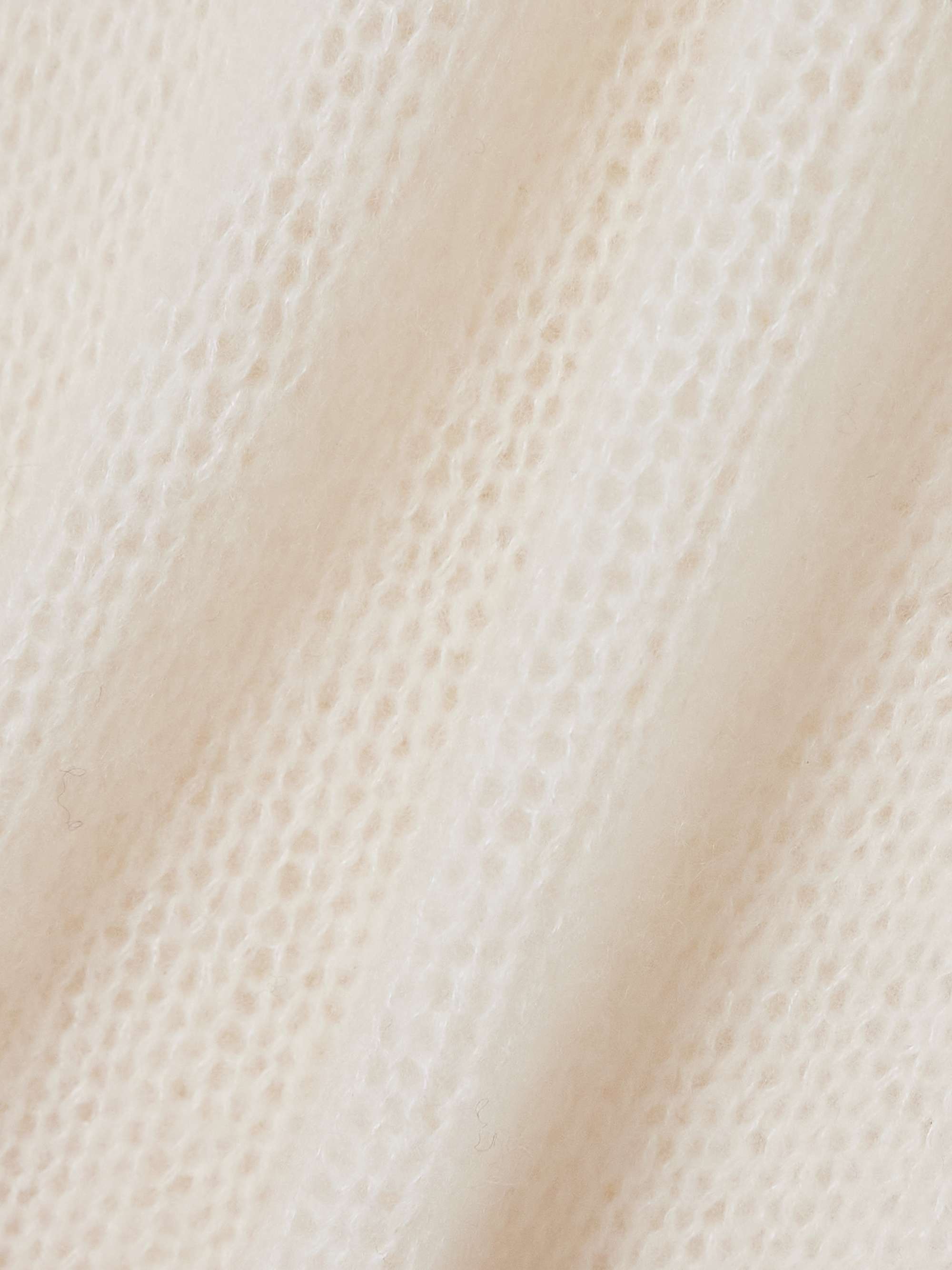 Masy cashmere and silk-blend polo shirt view