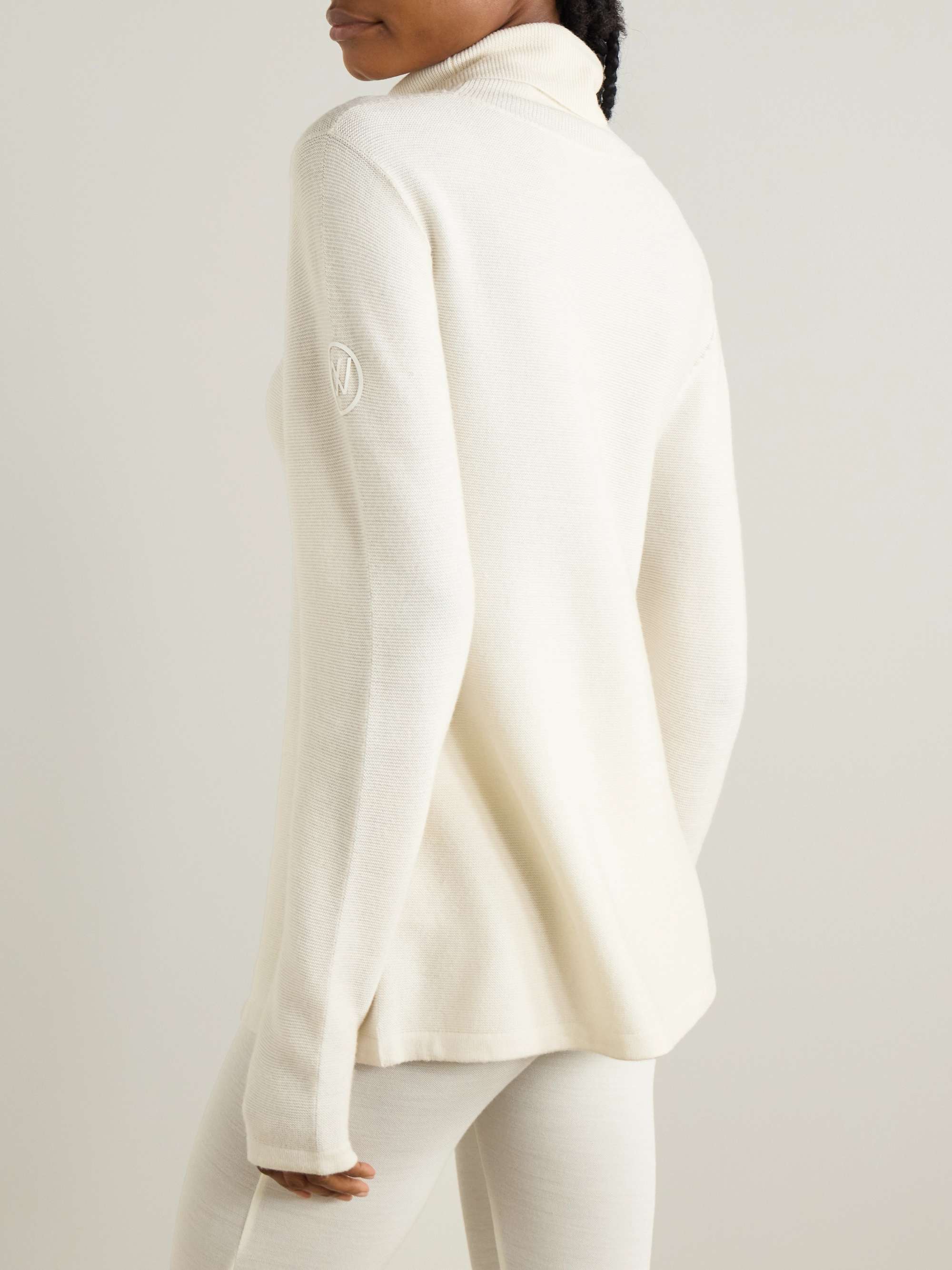 Uvdal merino wool turtleneck sweater view