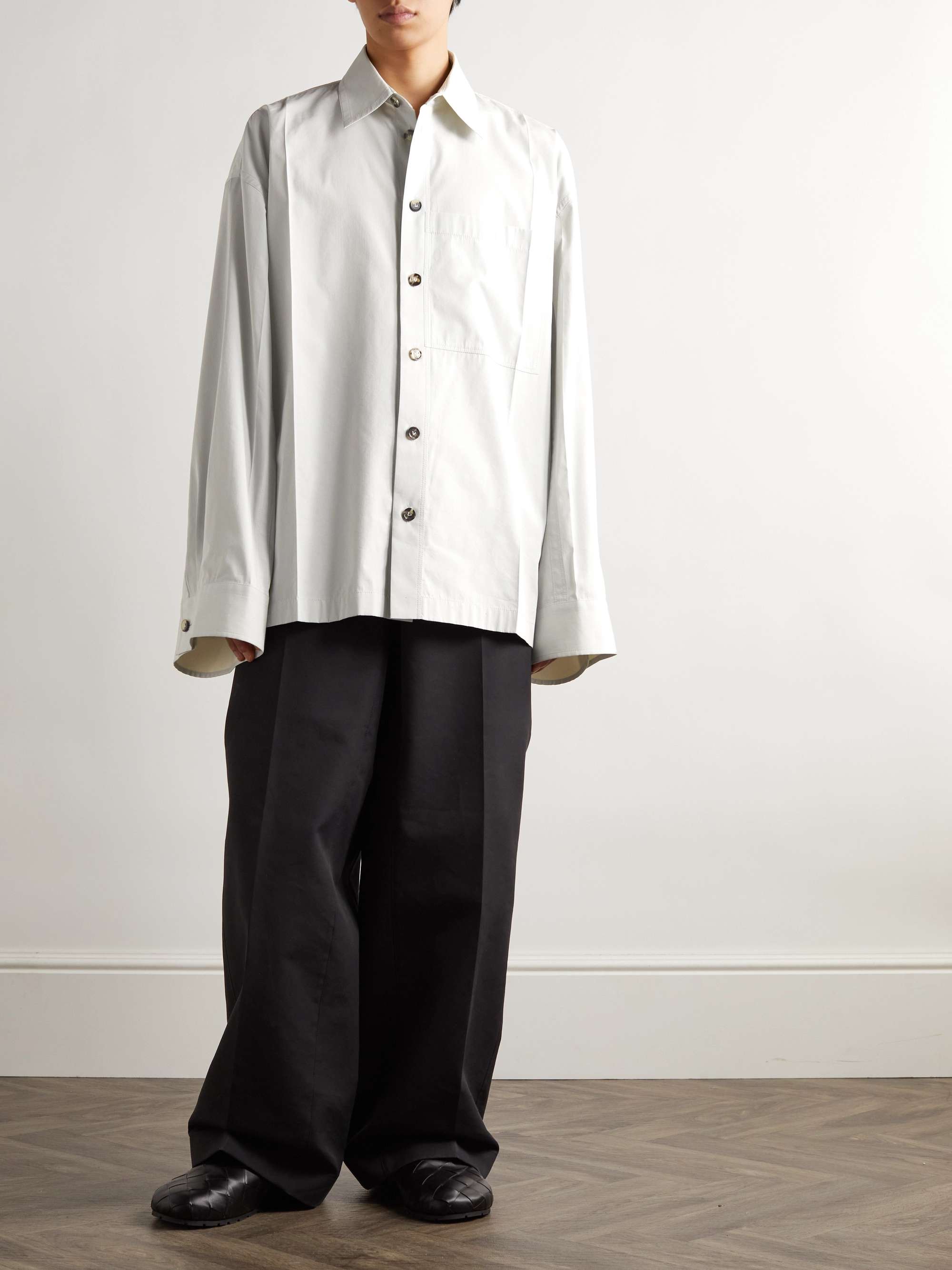 Oversized Cotton Overshirt view