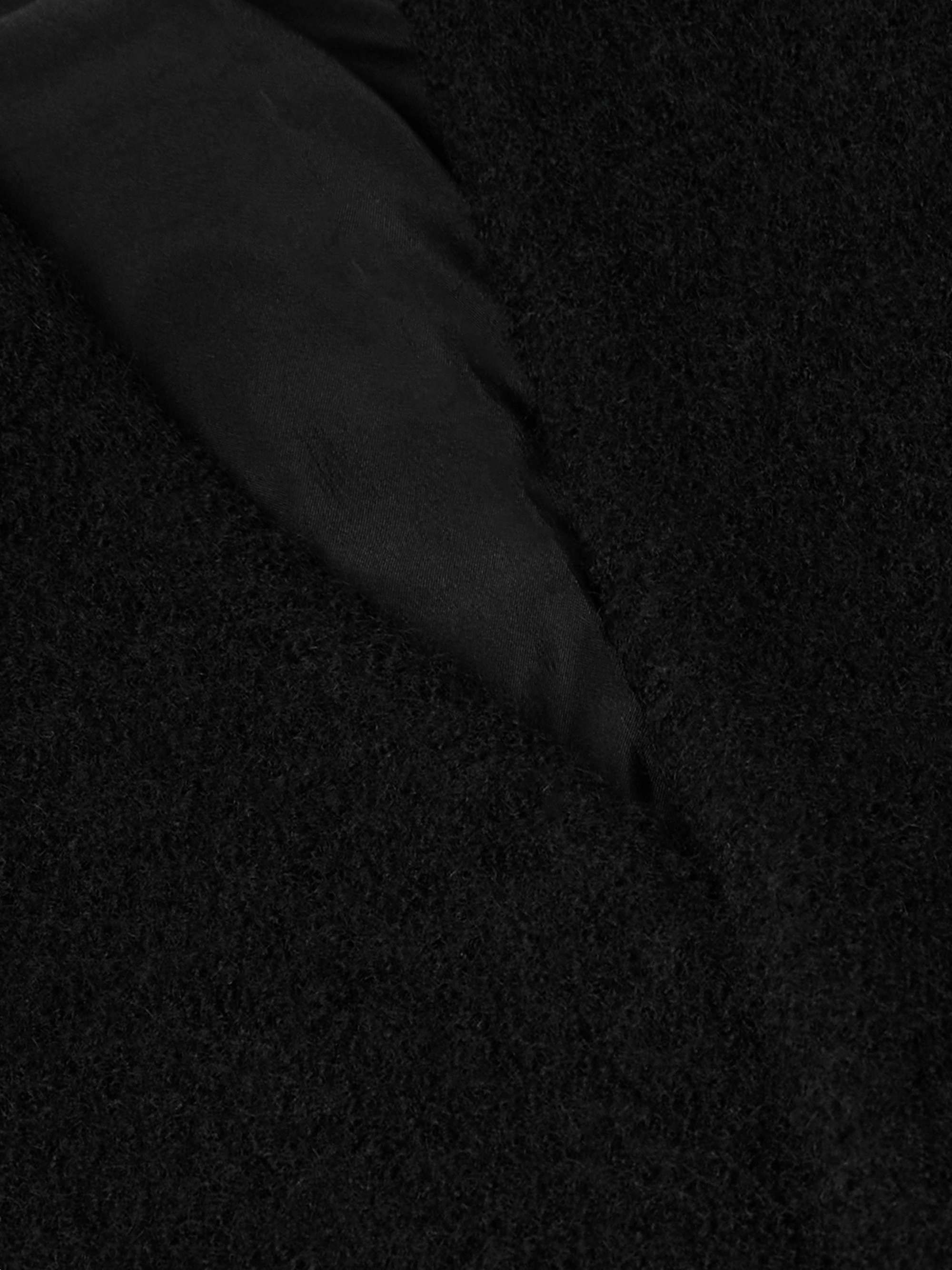 Boiled Wool Coat view