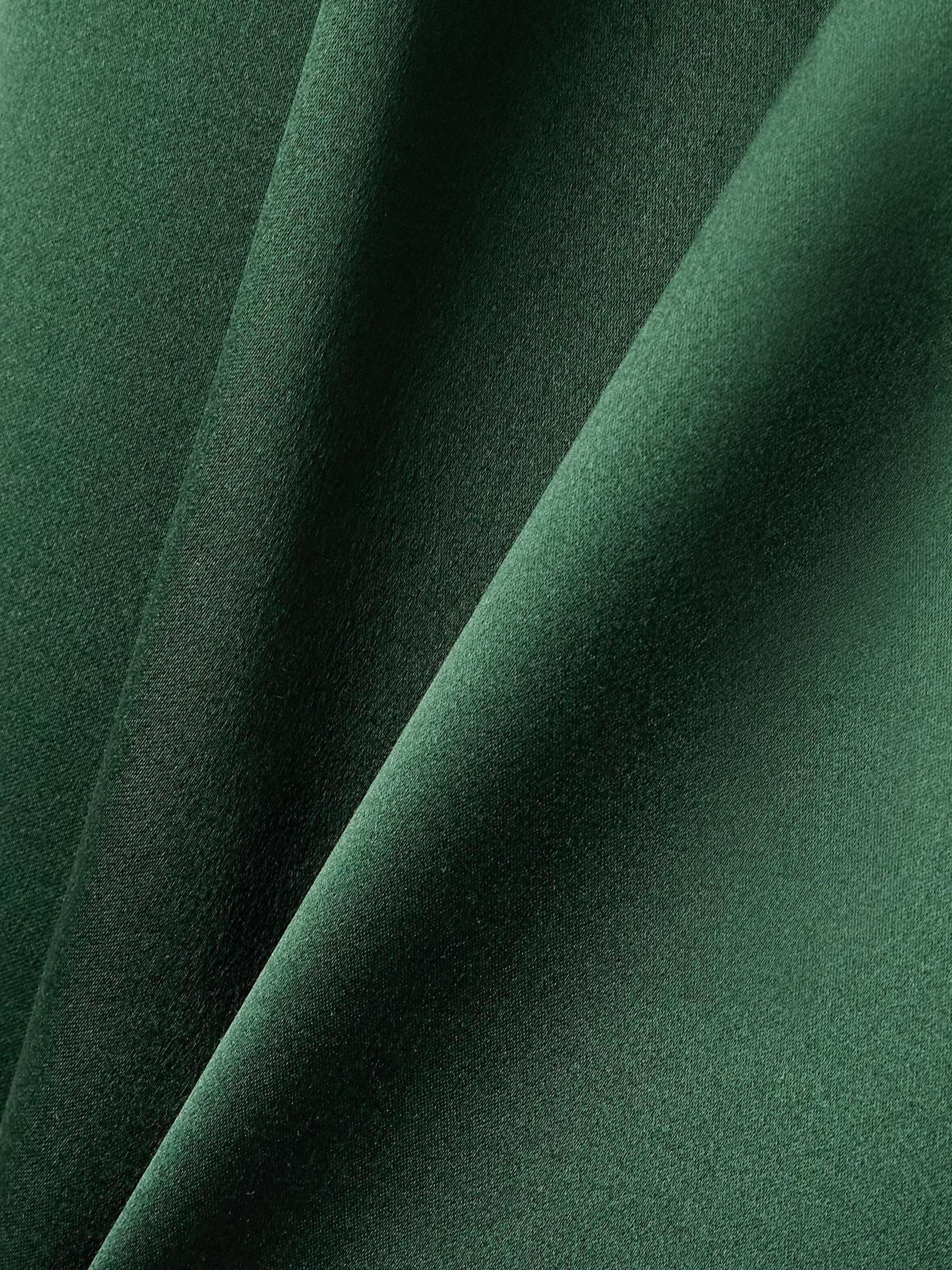 Sethie open-back silk-satin midi dress view