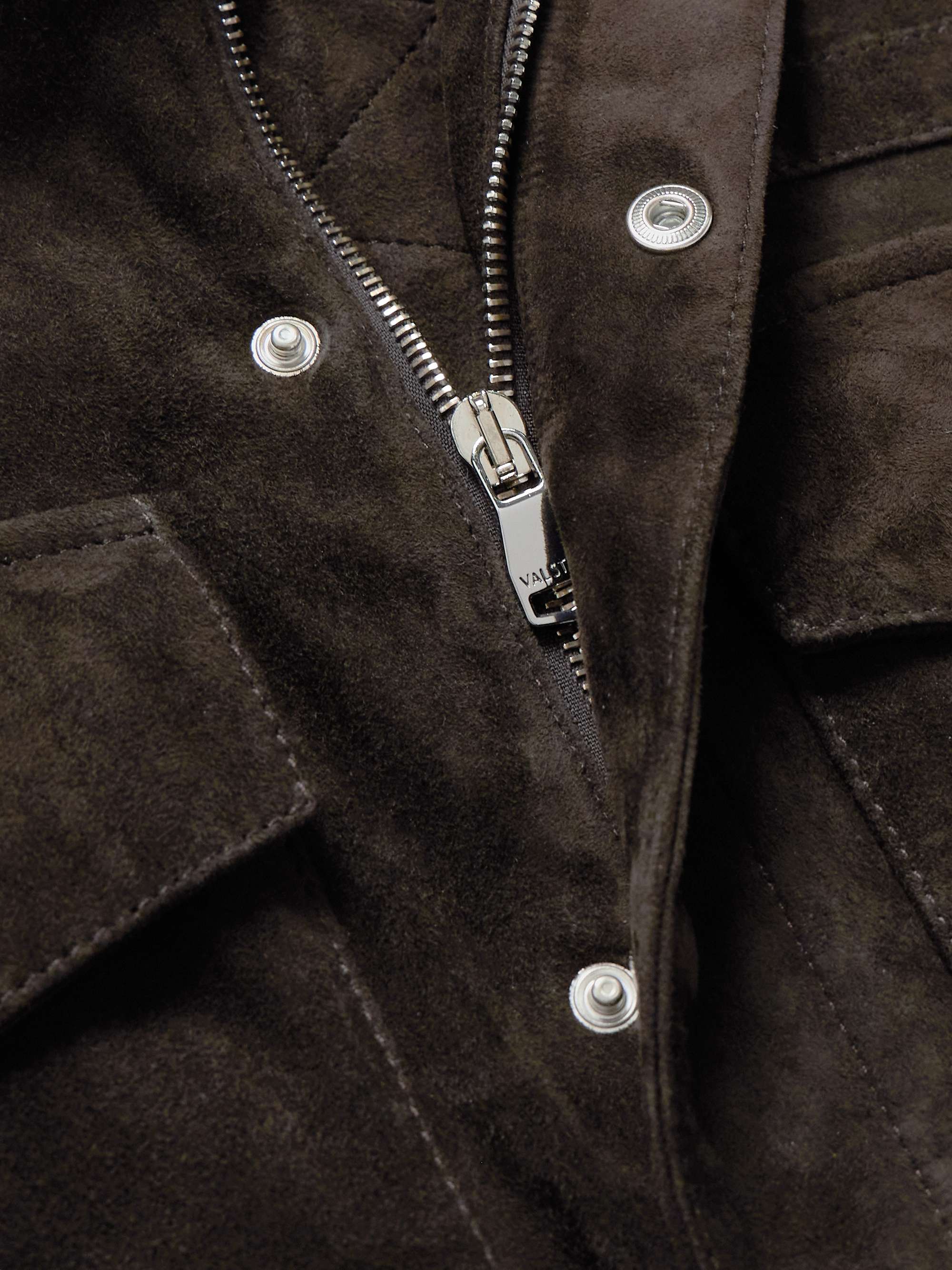 Robert Padded Suede Jacket view