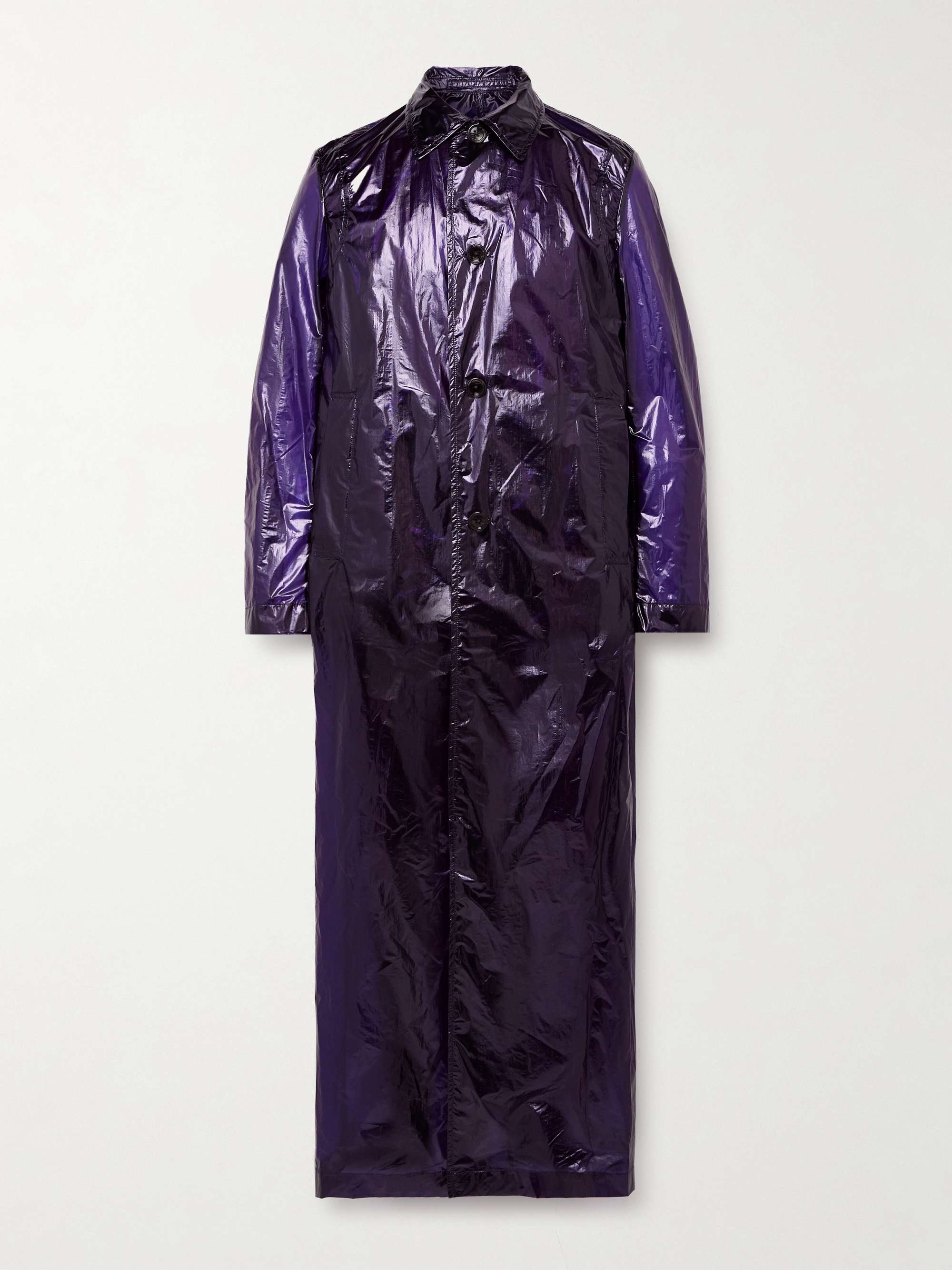 Crinkled-Nylon Trench Coat hero visual