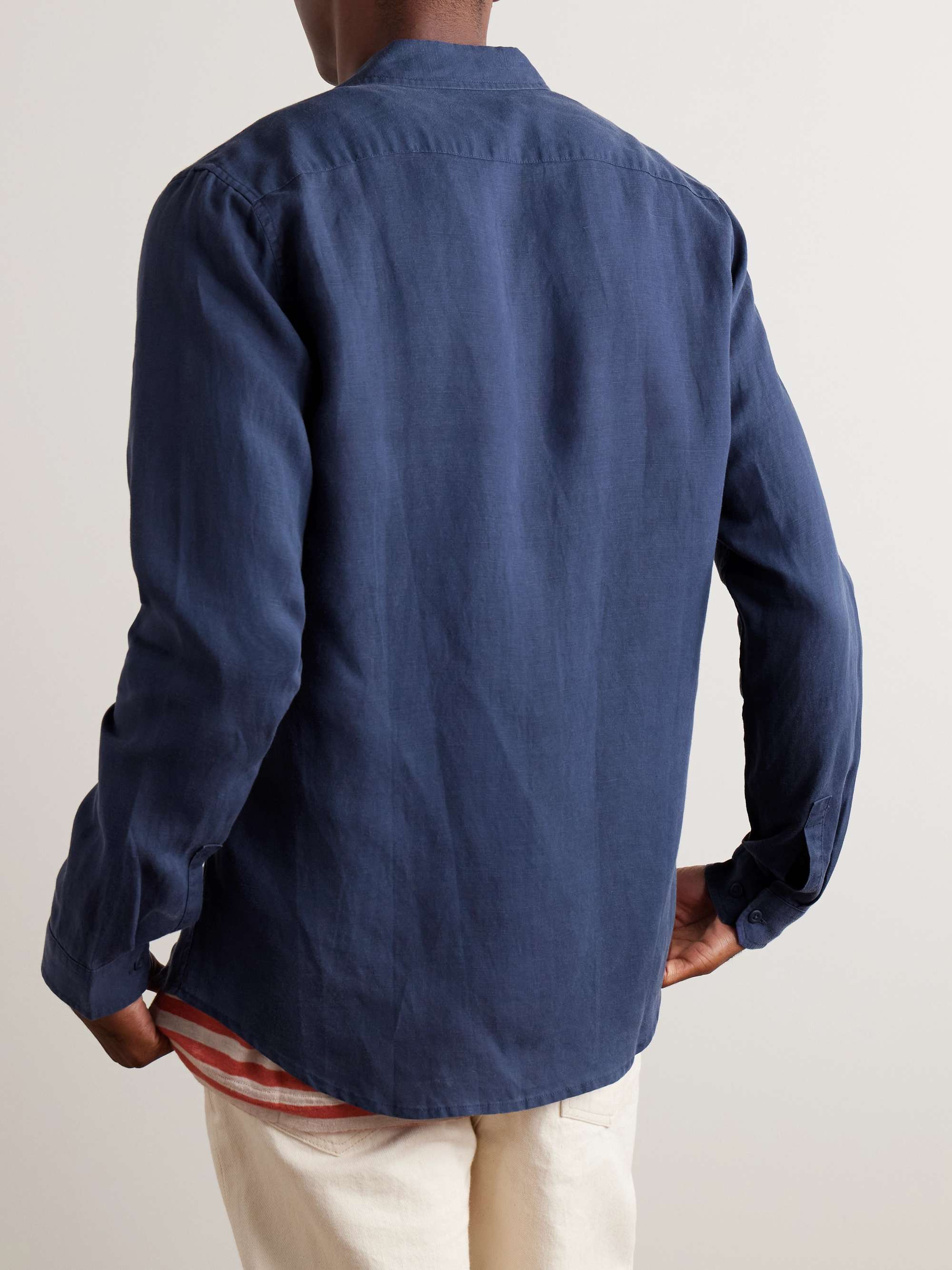 Air Linen and Lyocell-Blend Shirt view