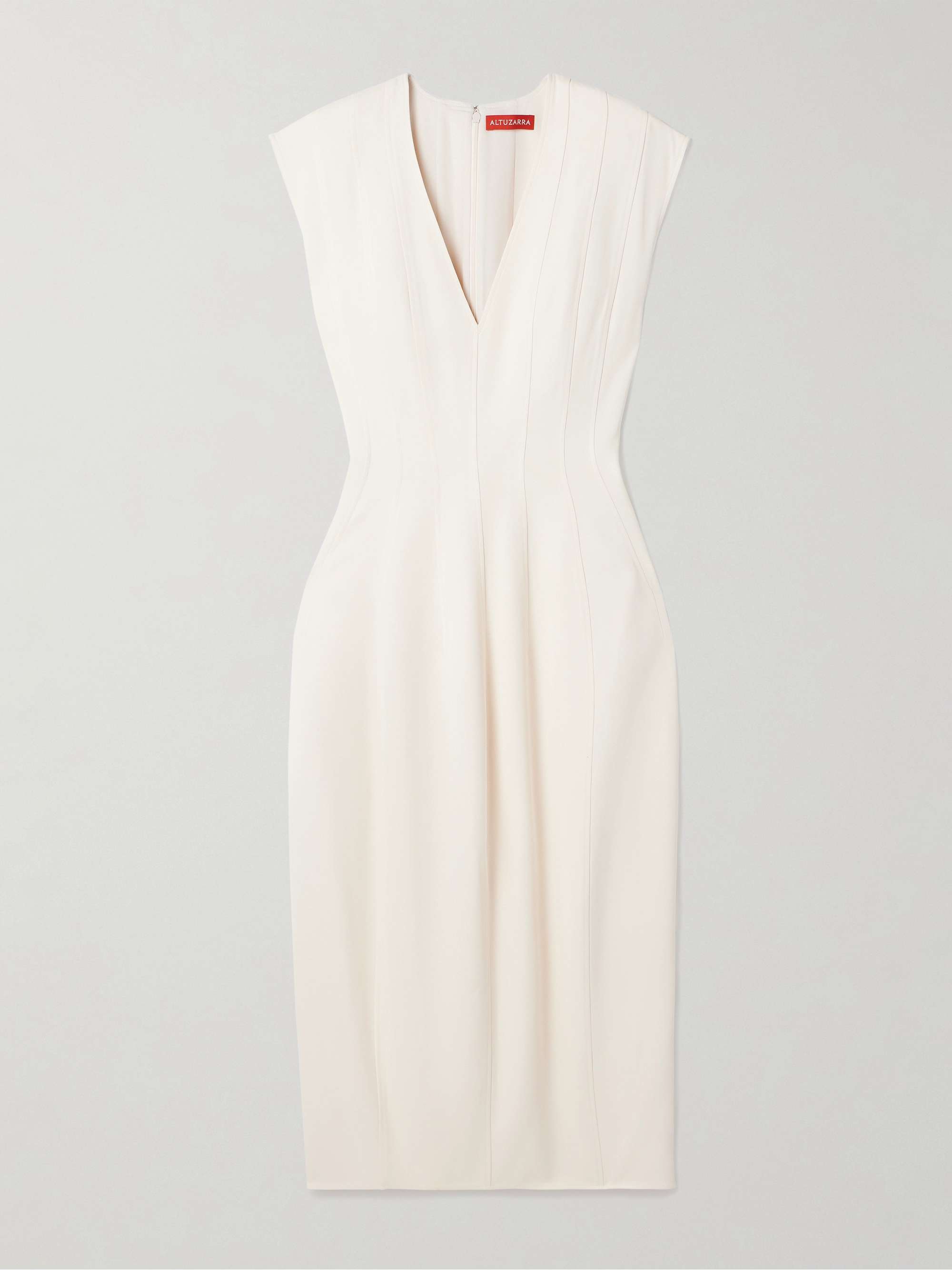Bichette crepe midi dress hero visual