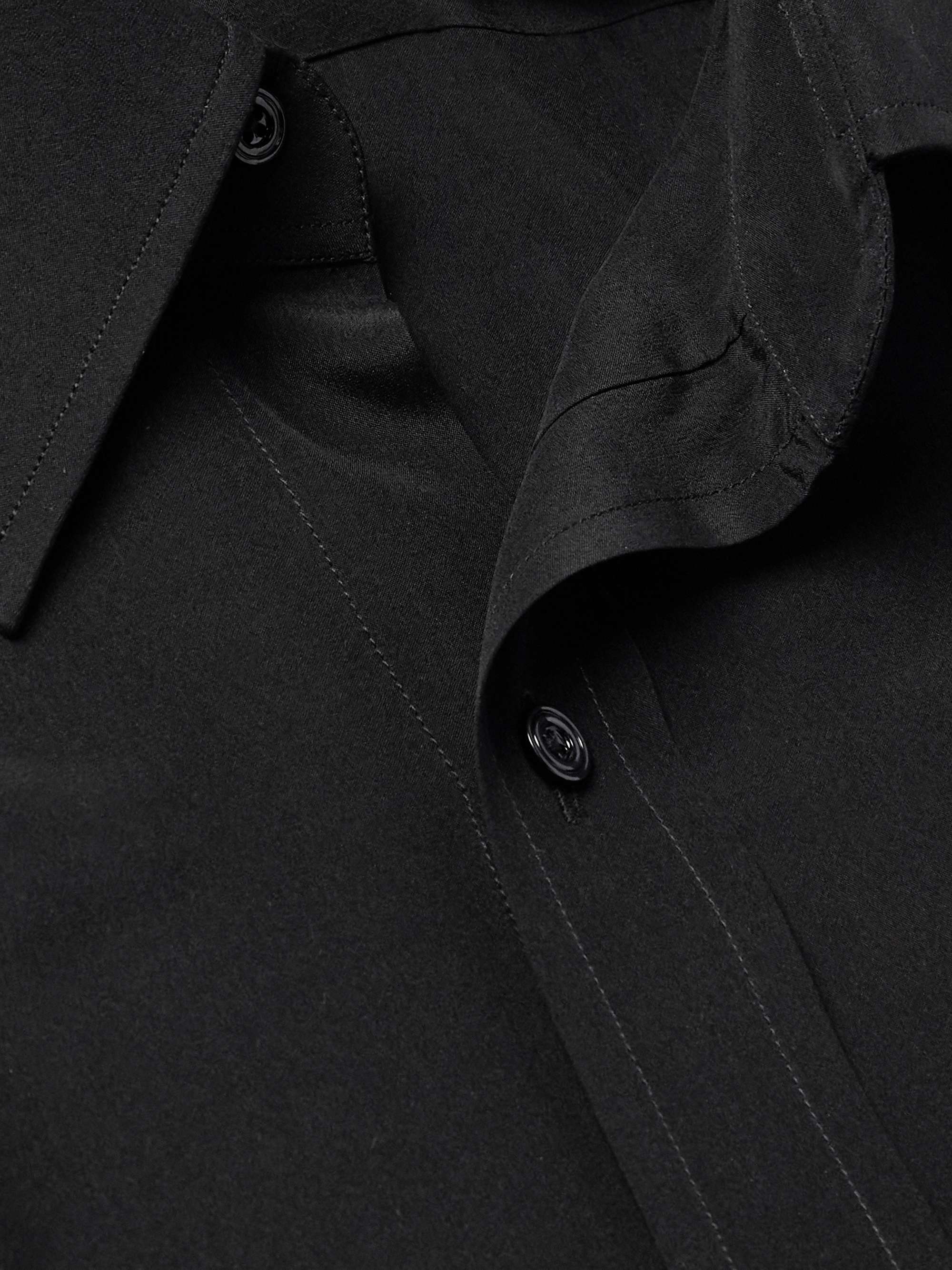 Silk-Charmeuse Shirt view