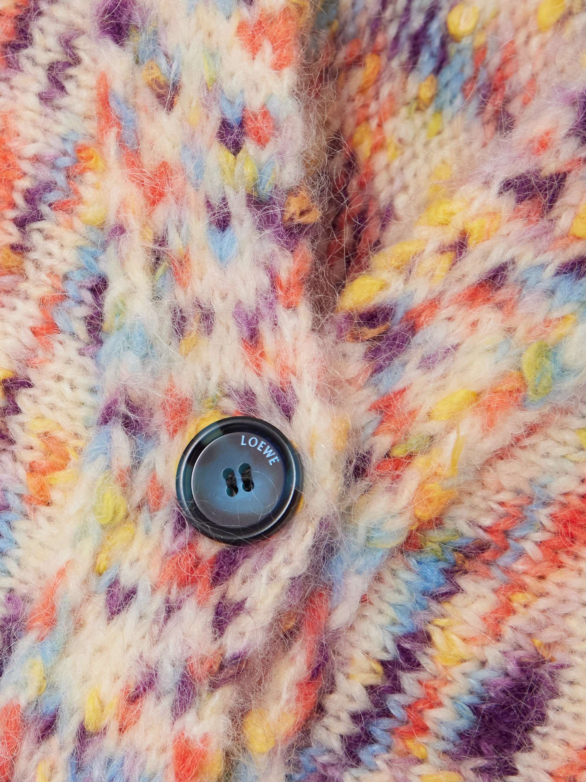 Bouclé cardigan view