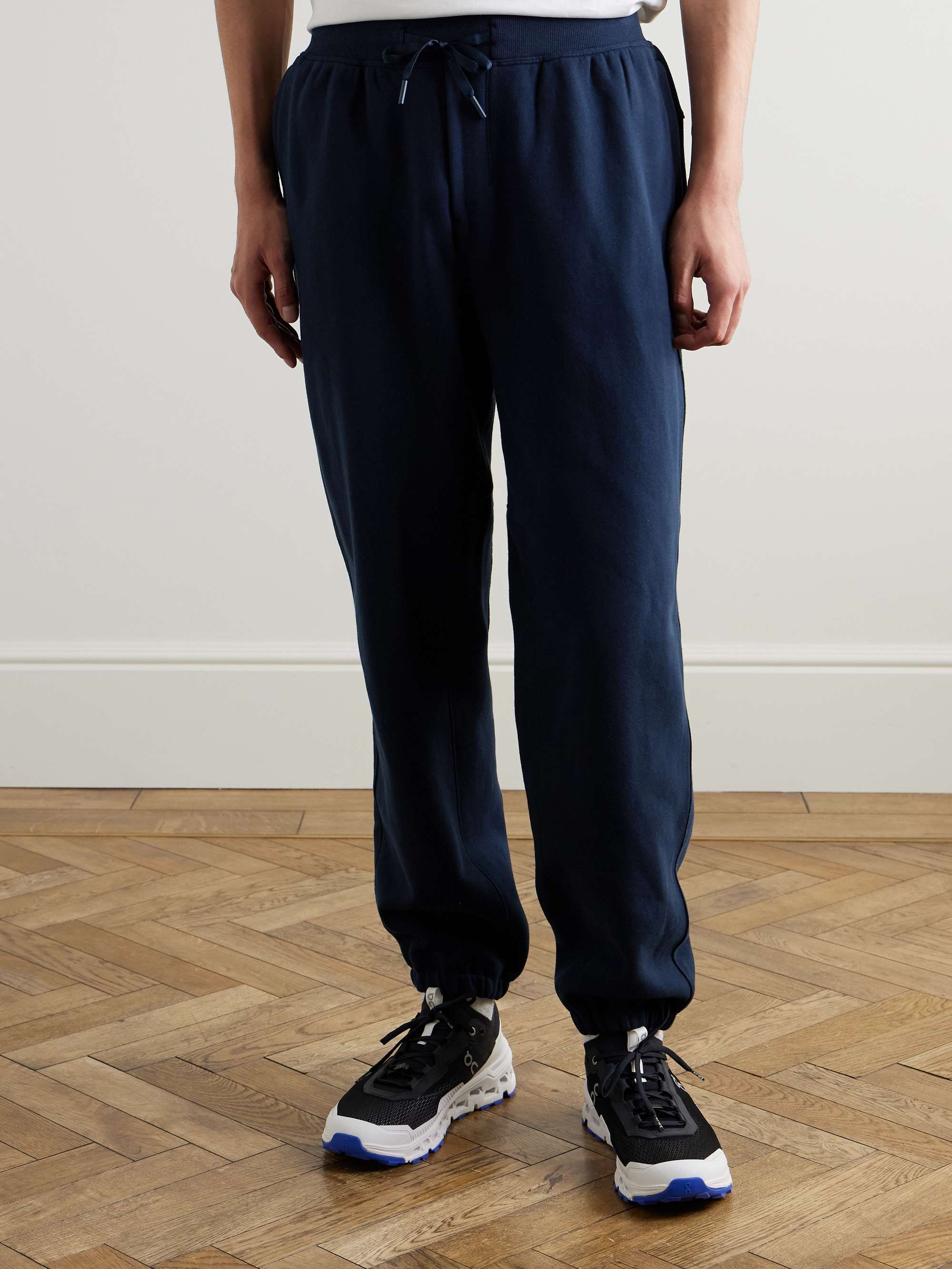 Steady State Tapered Cotton-Blend Jersey Sweatpants view