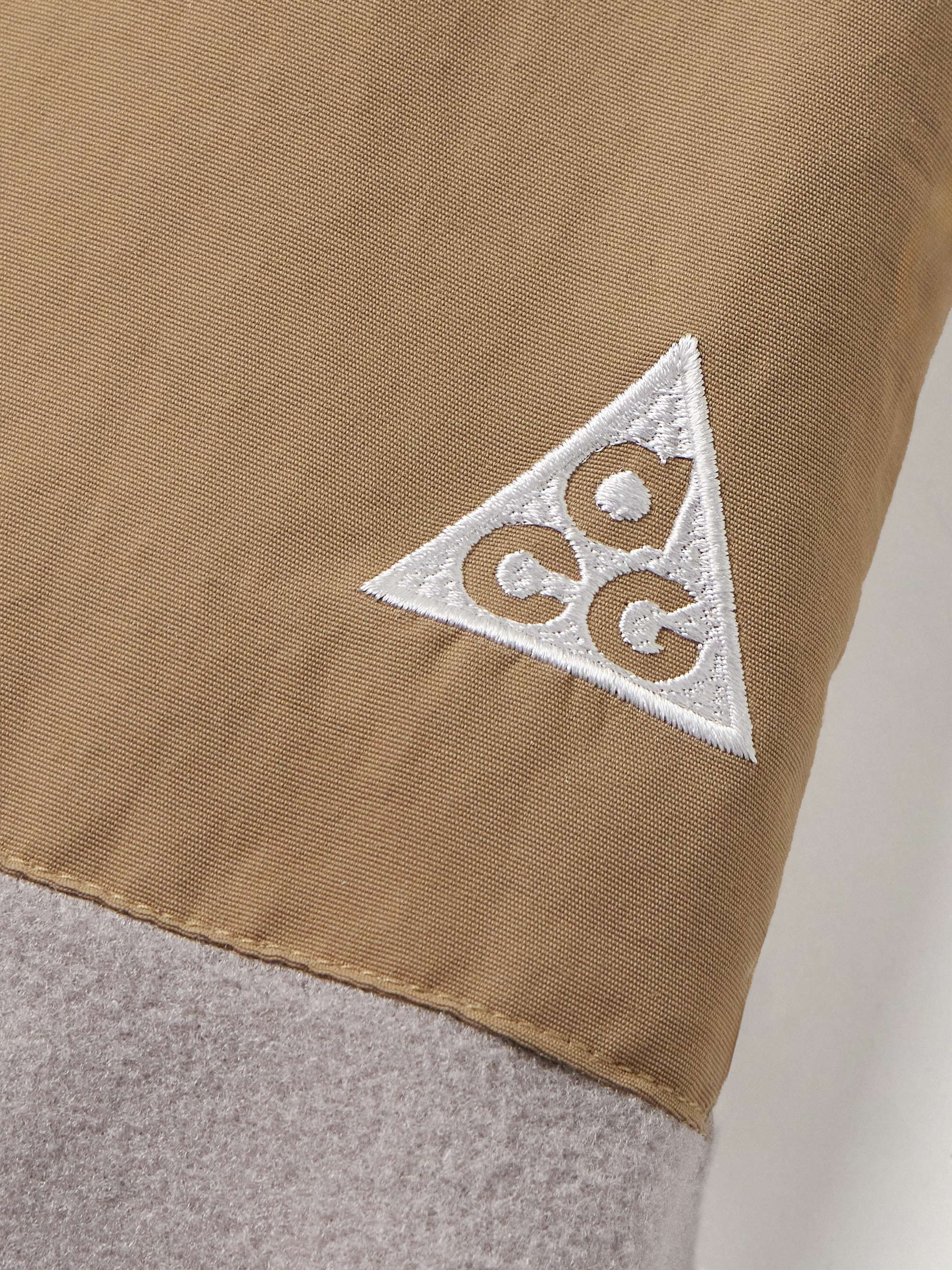 ACG Wolf Tree Tapered Panelled Polartec® Fleece and Nylon Sweatpants view