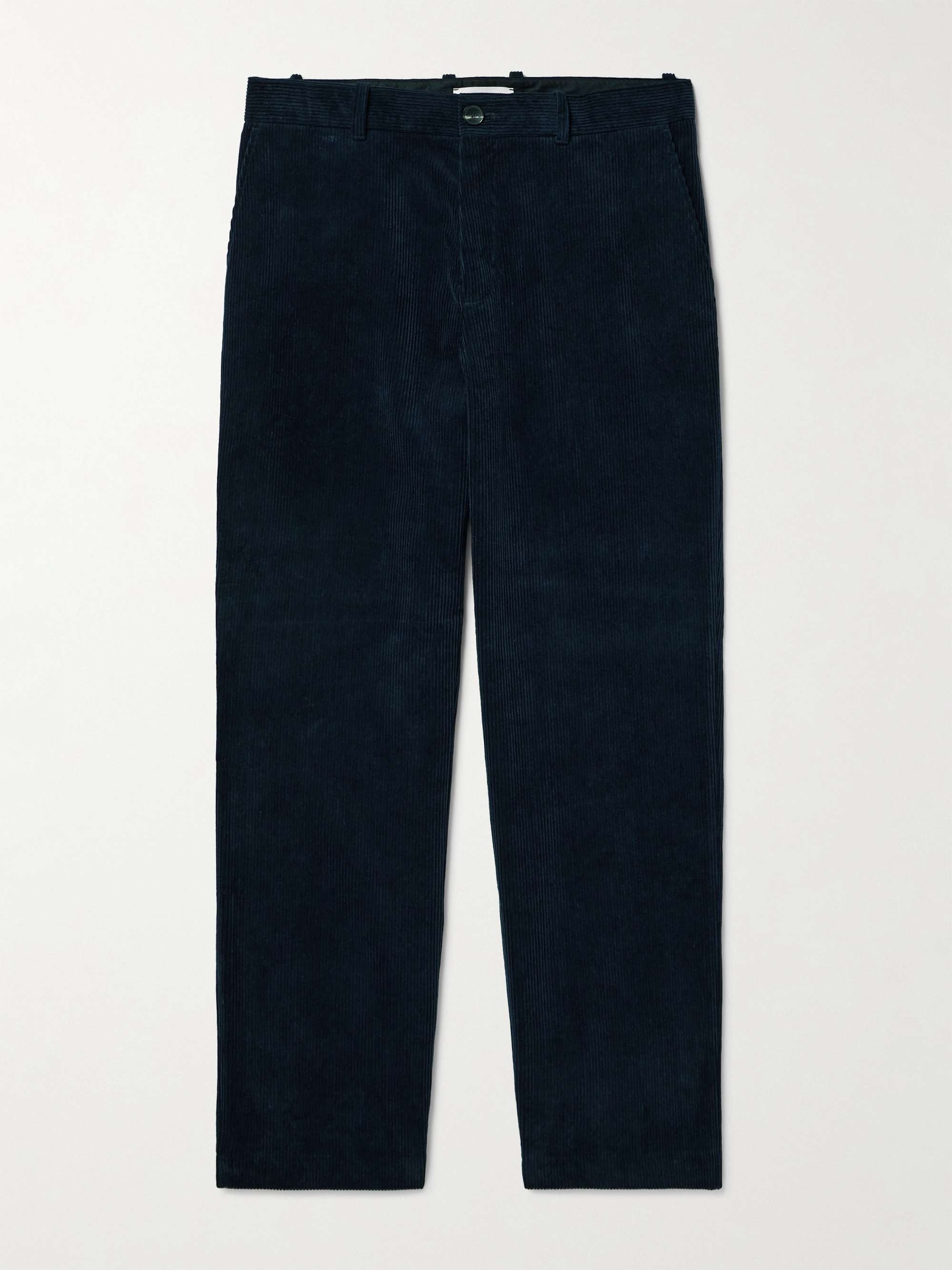 Edward Wide-Leg Organic Cotton-Corduroy Trousers hero visual