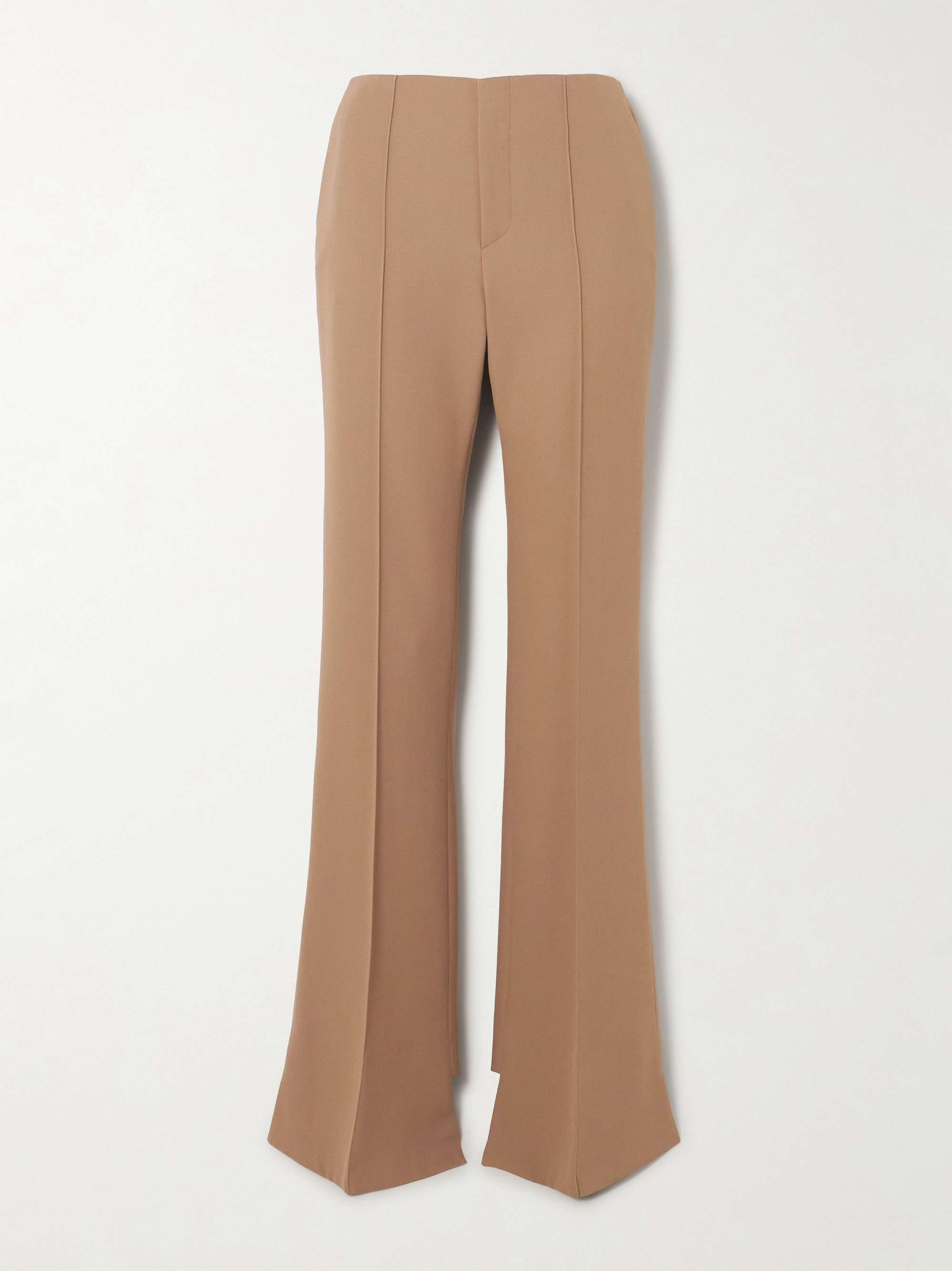 Grain de poudre wool flared pants hero visual