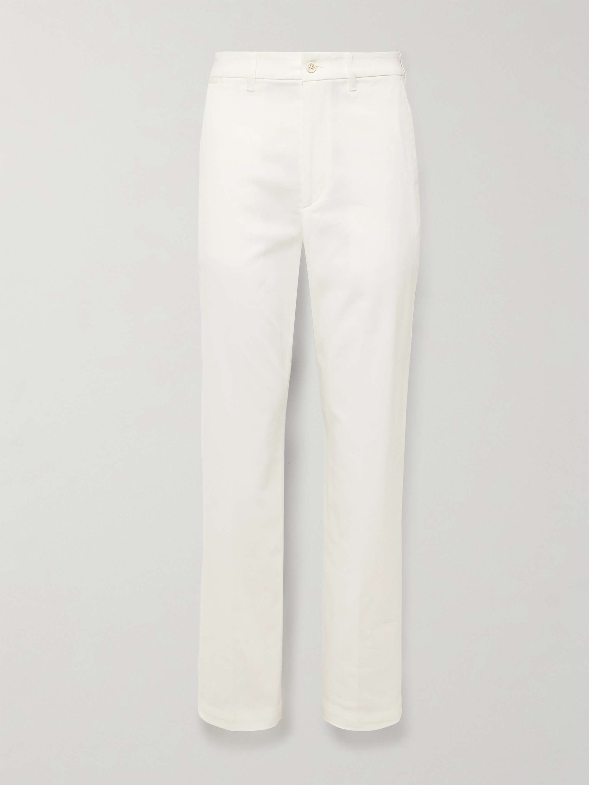 Straight-Leg Cotton-Blend Twill Chinos hero visual