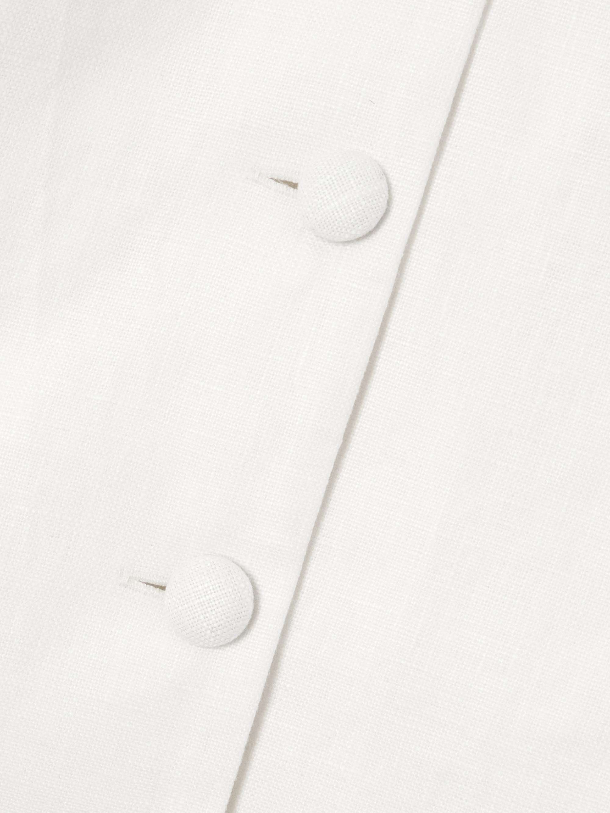 Eloise sleeveless linen mini dress view