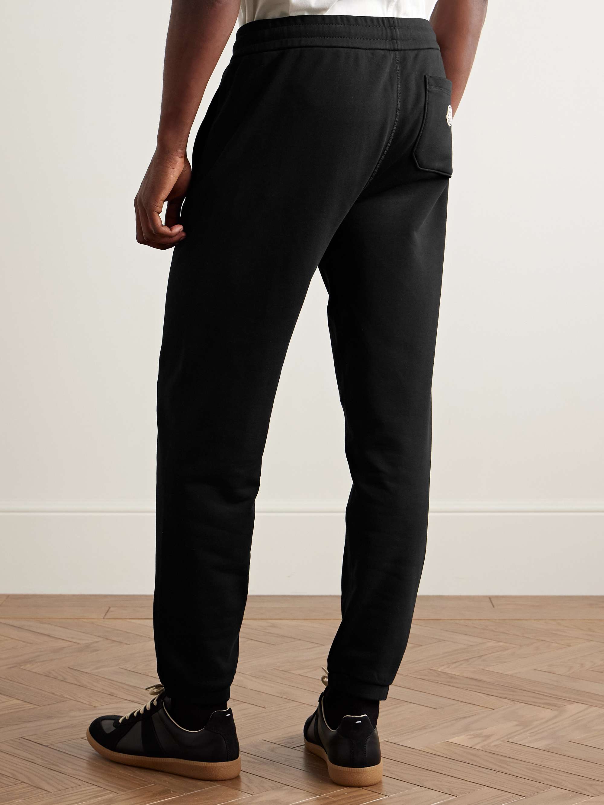 + Awake NY 2 Moncler 1952 Tapered Logo-Print Cotton-Jersey Sweatpants view