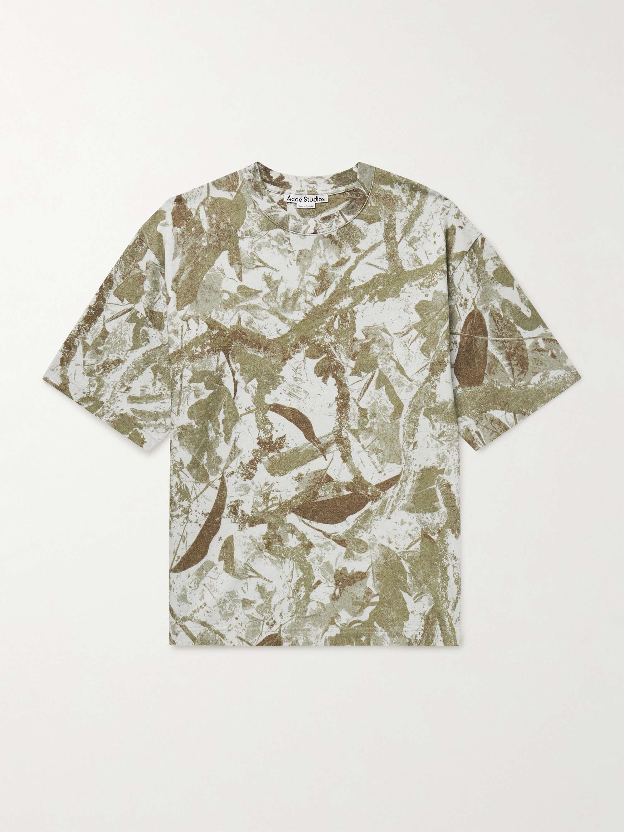 Exford Camouflage-Print Brushed Cotton-Jersey T-Shirt hero visual
