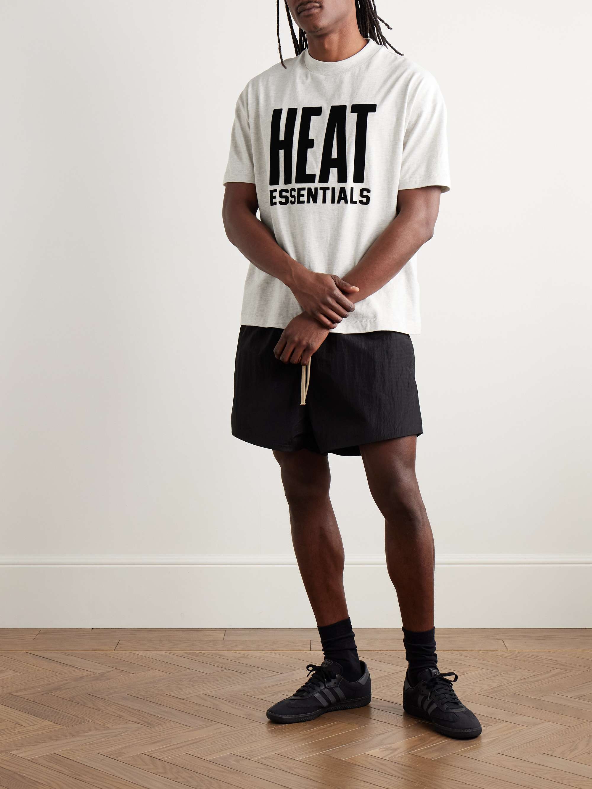 + NBA Heat Appliquéd Cotton-Jersey T-Shirt view