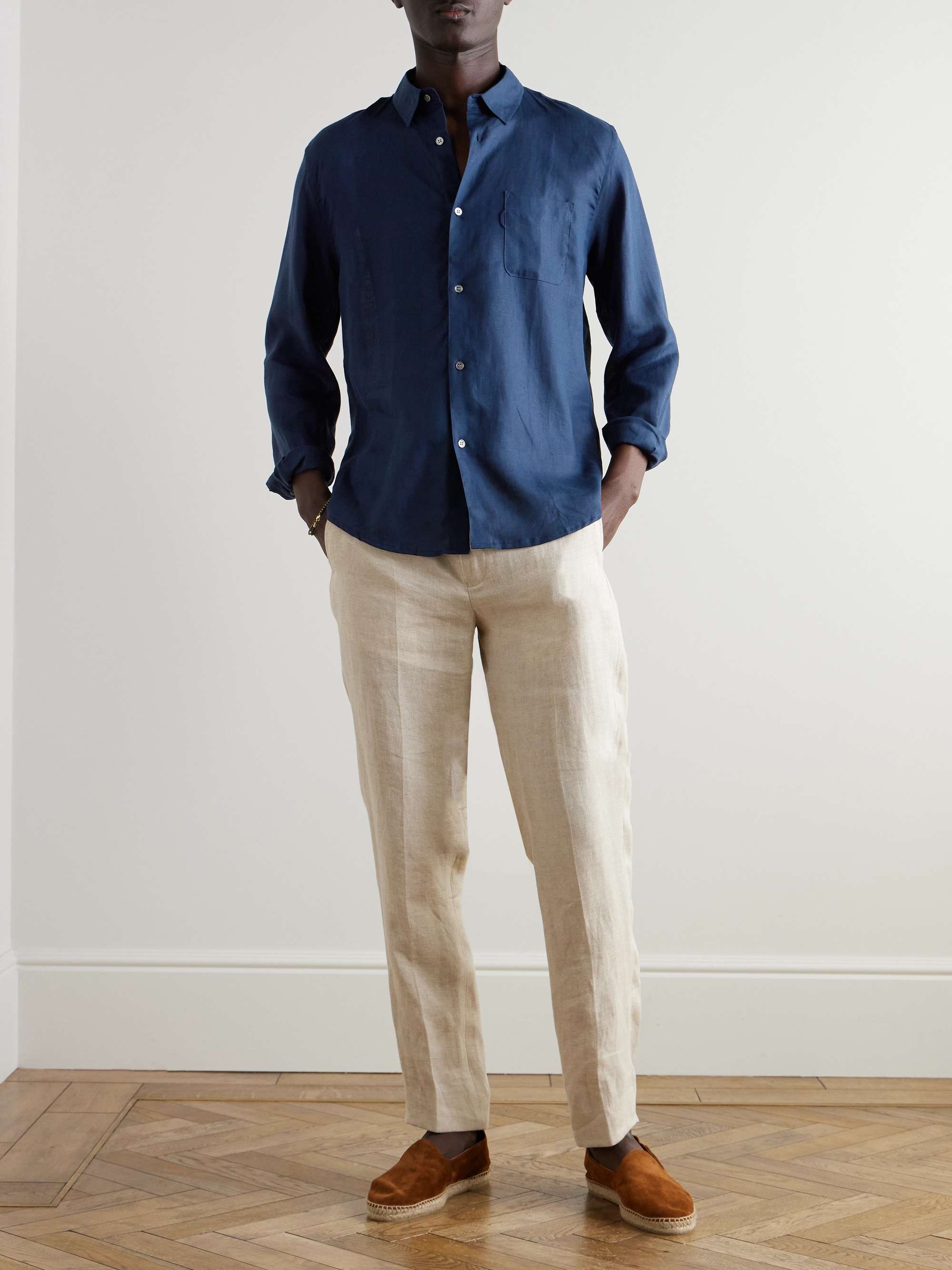 Monaco 2 Linen Shirt view