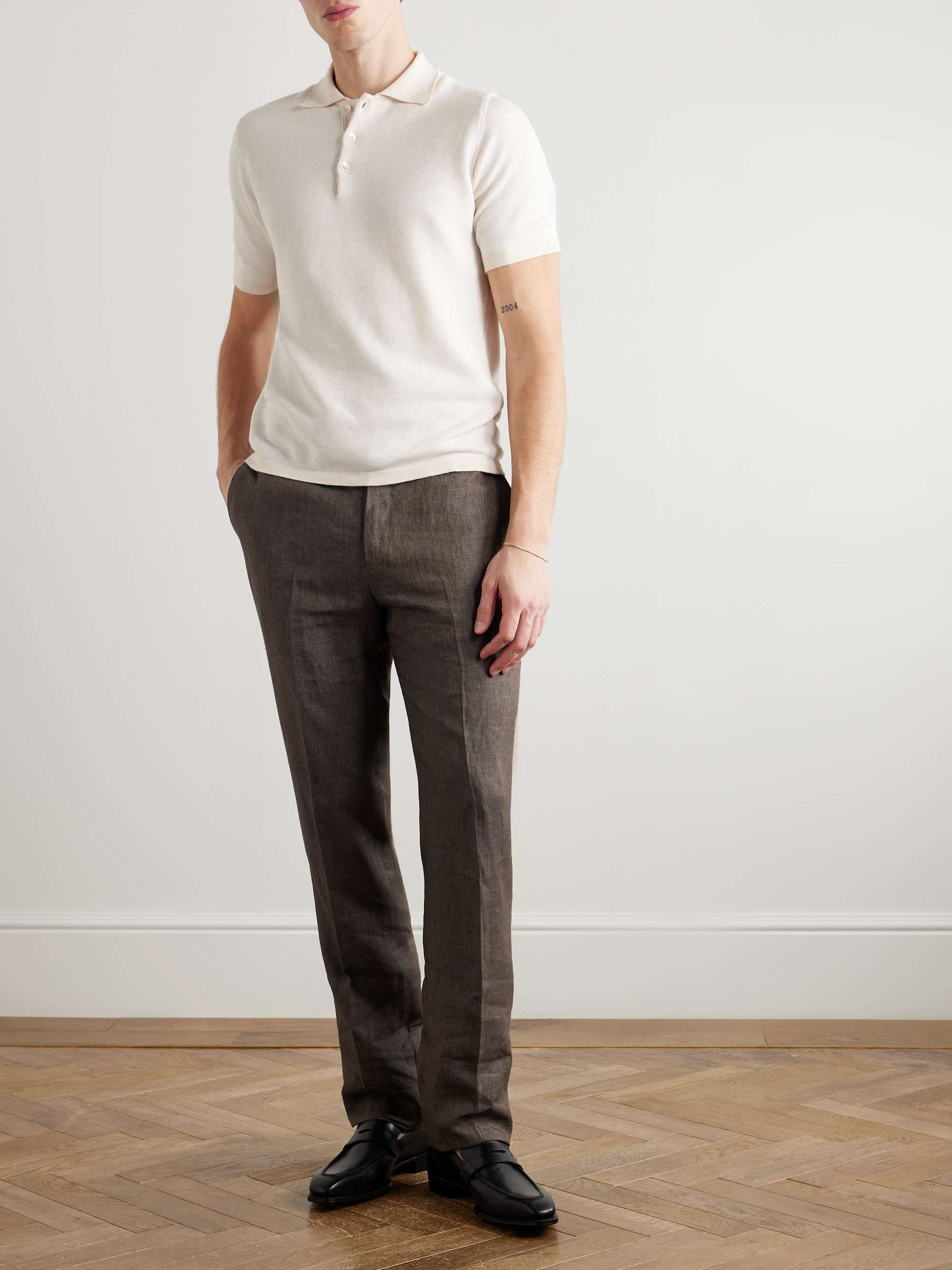 Birdseye Cotton Polo Shirt view