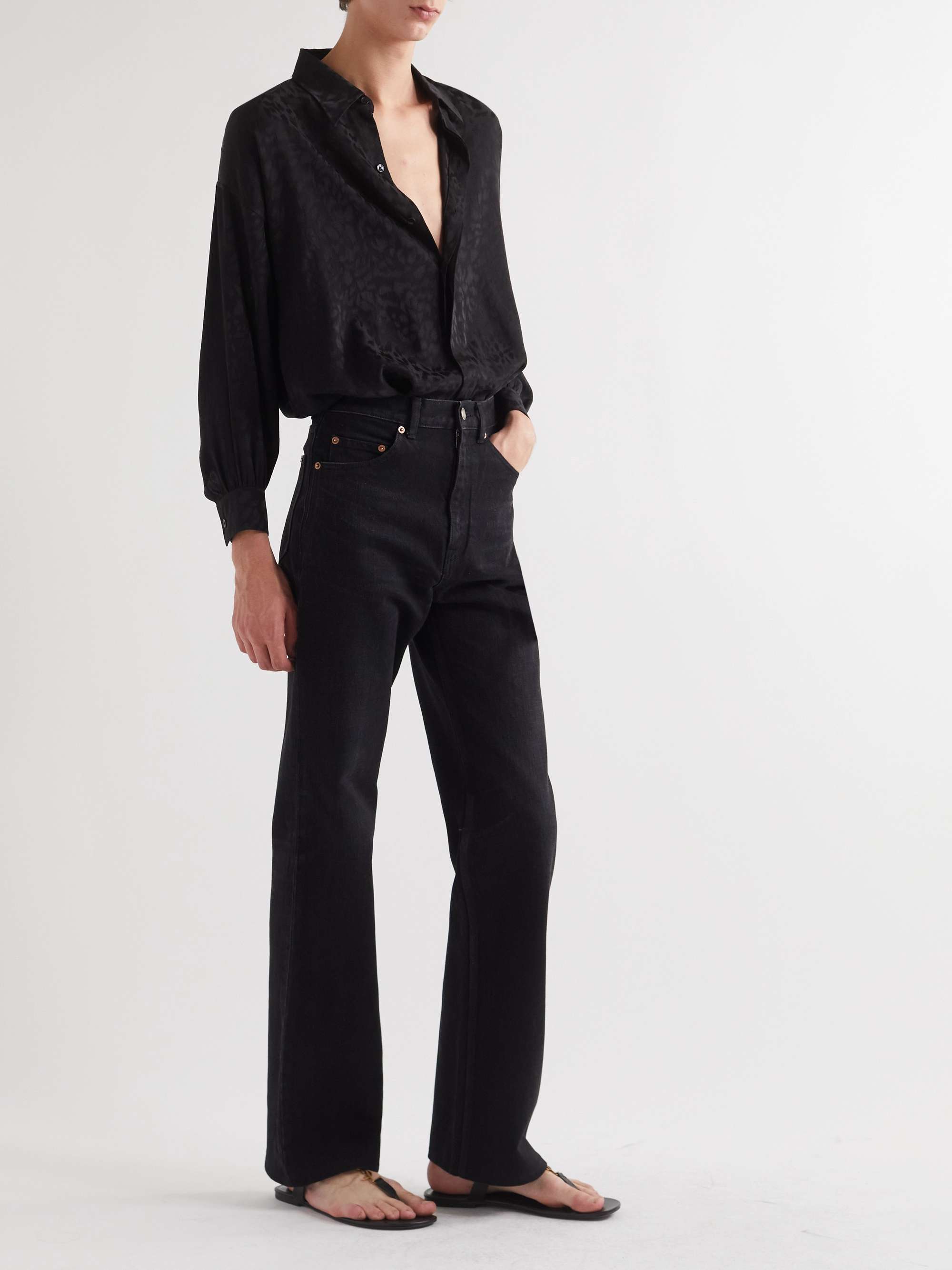 Silk-Jacquard Shirt view