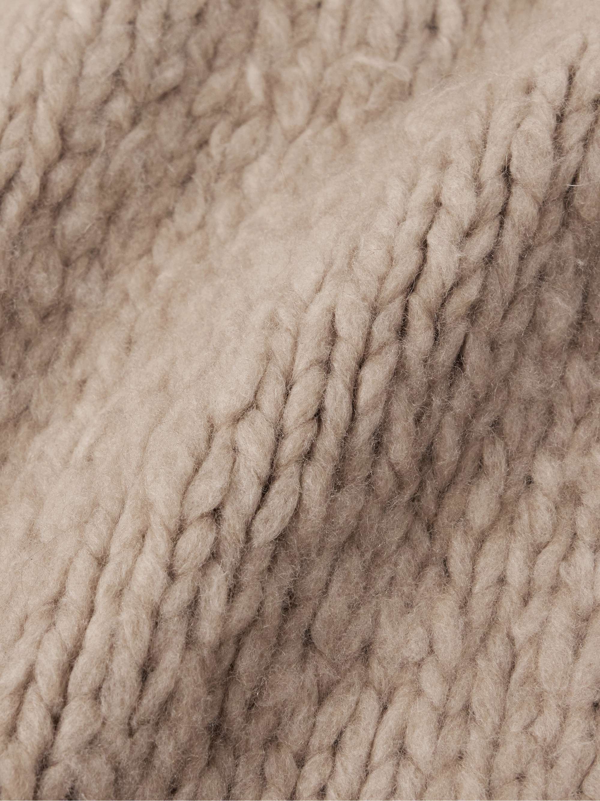 Lawrence Brushed-Cashmere Sweater view