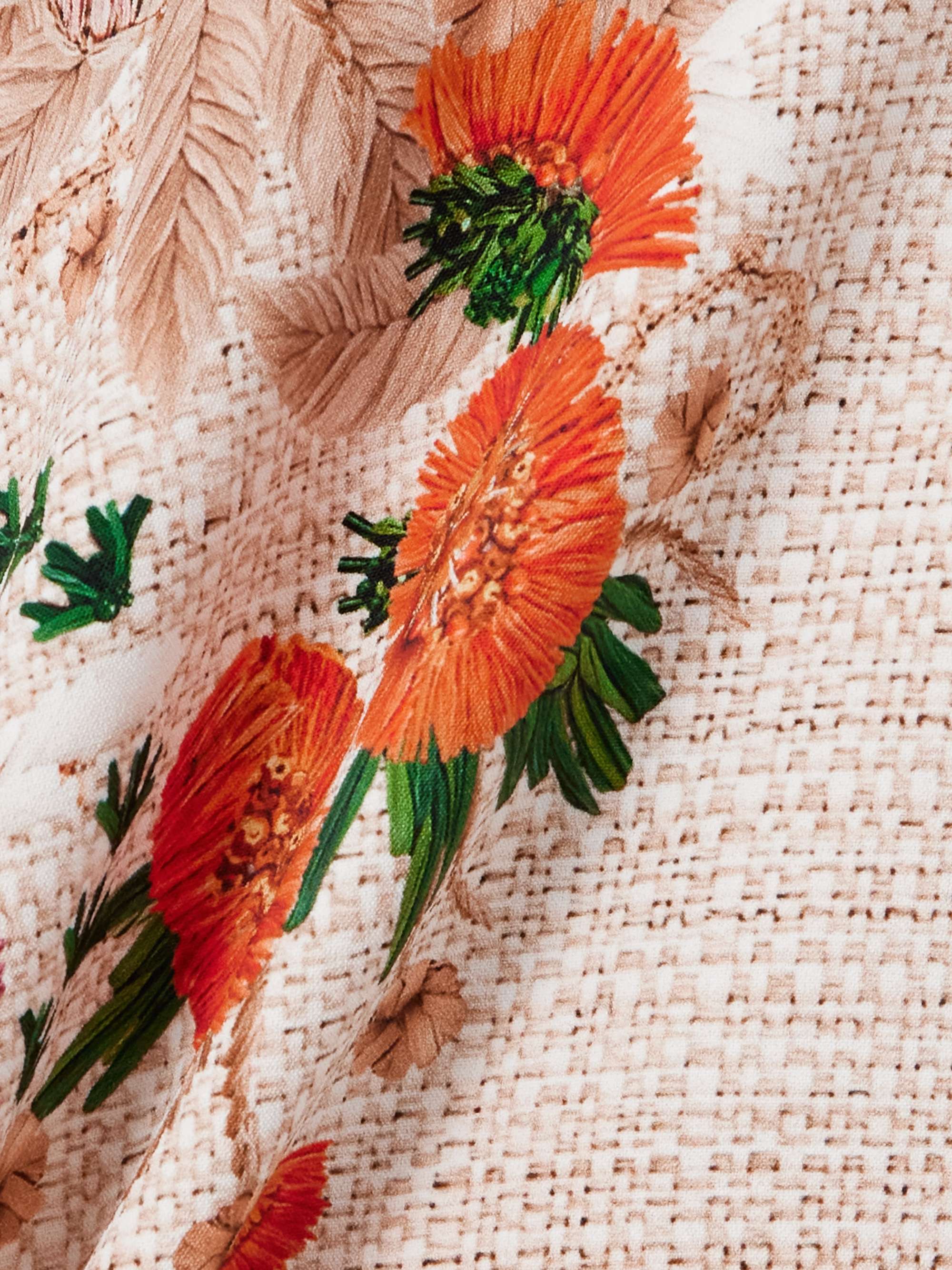 Printed jersey blouse view