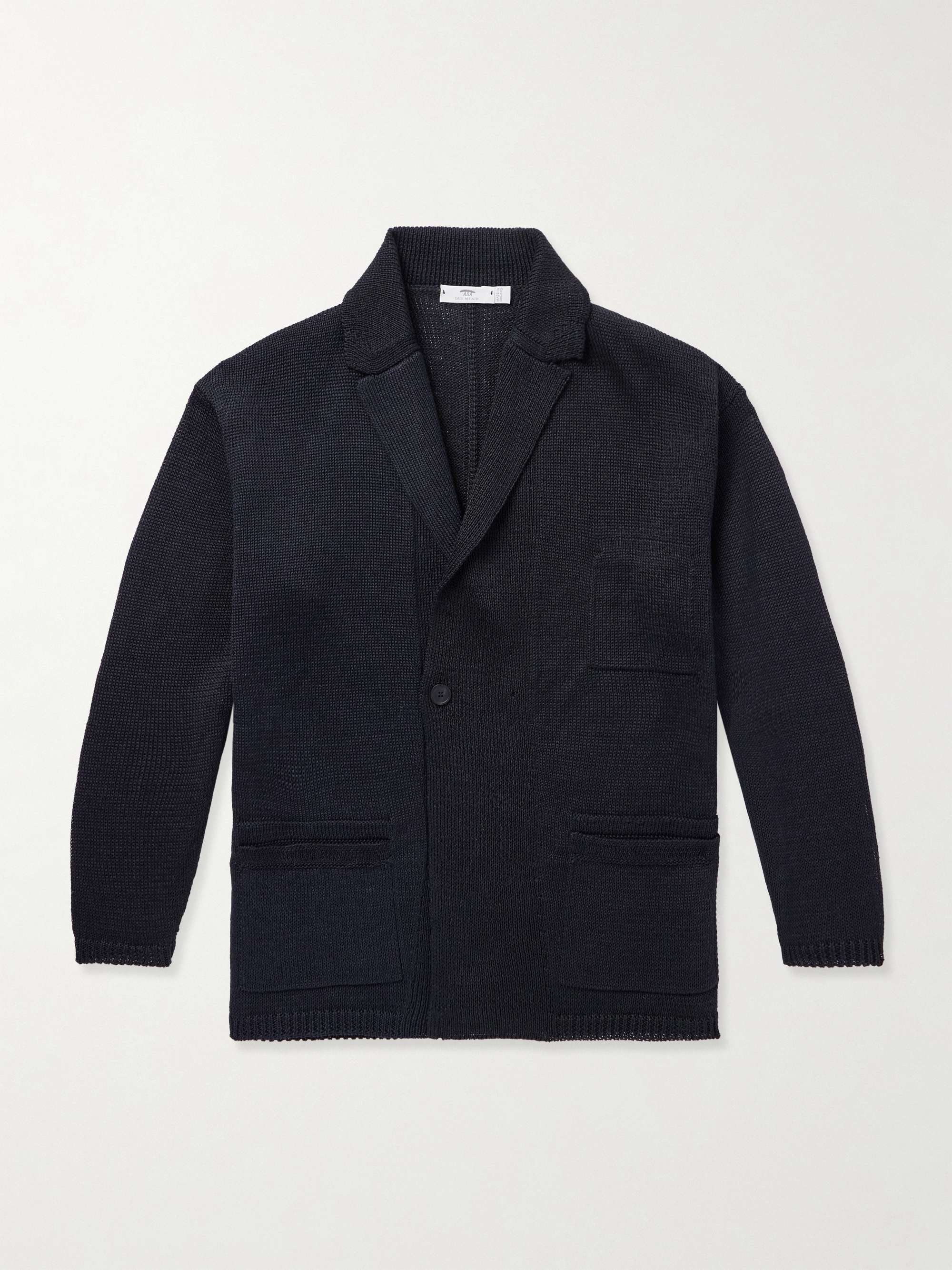 Knitted Linen Cardigan hero visual