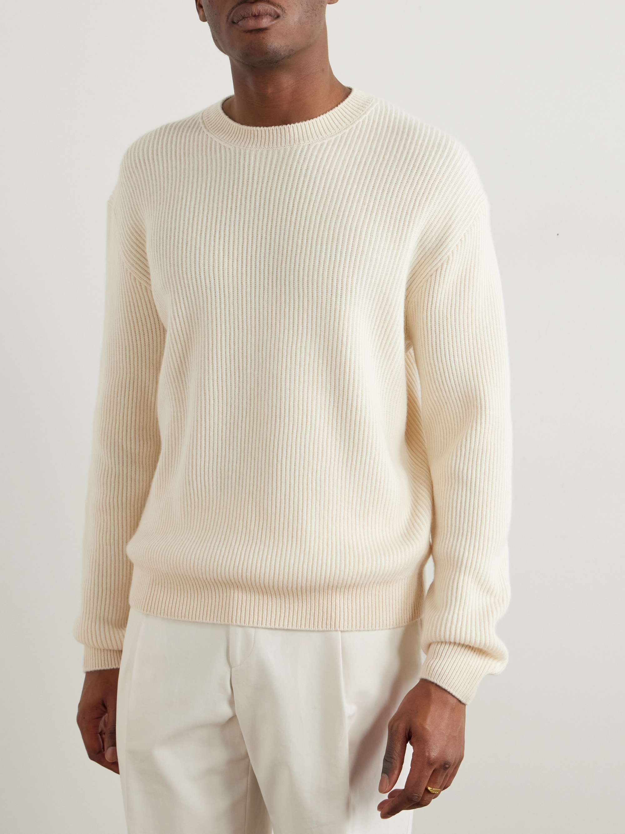 Fobello Ribbed Cashmere Sweater view