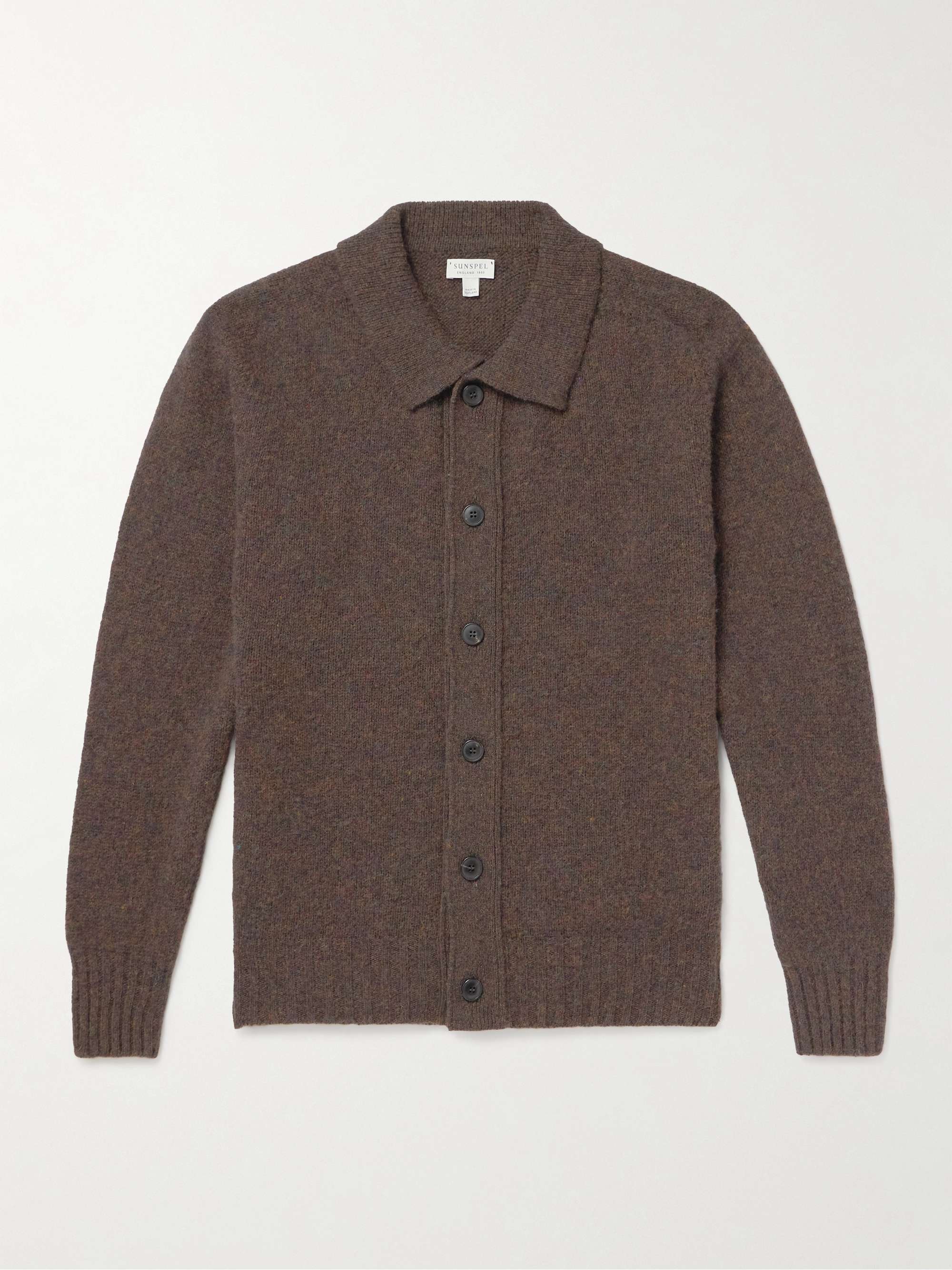 Shetland Wool Cardigan hero visual
