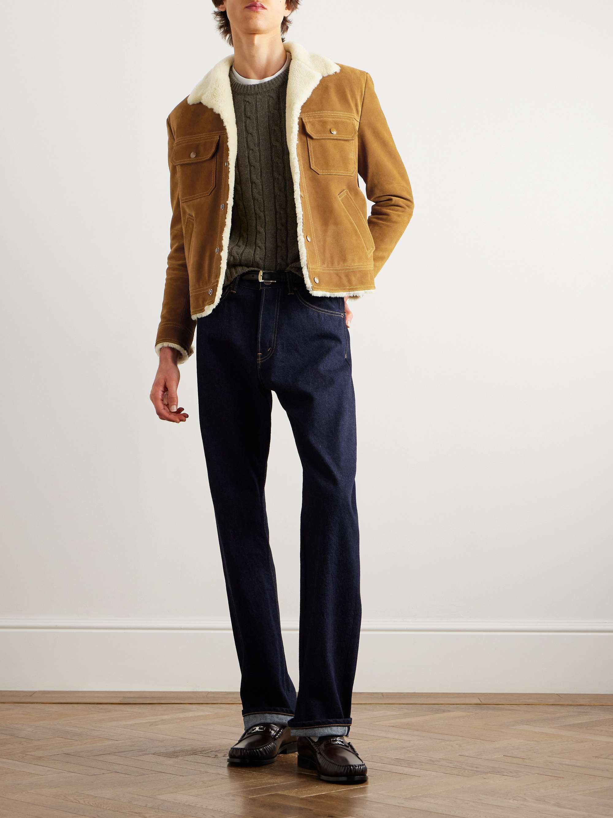 Shearling Trucker Jacket view