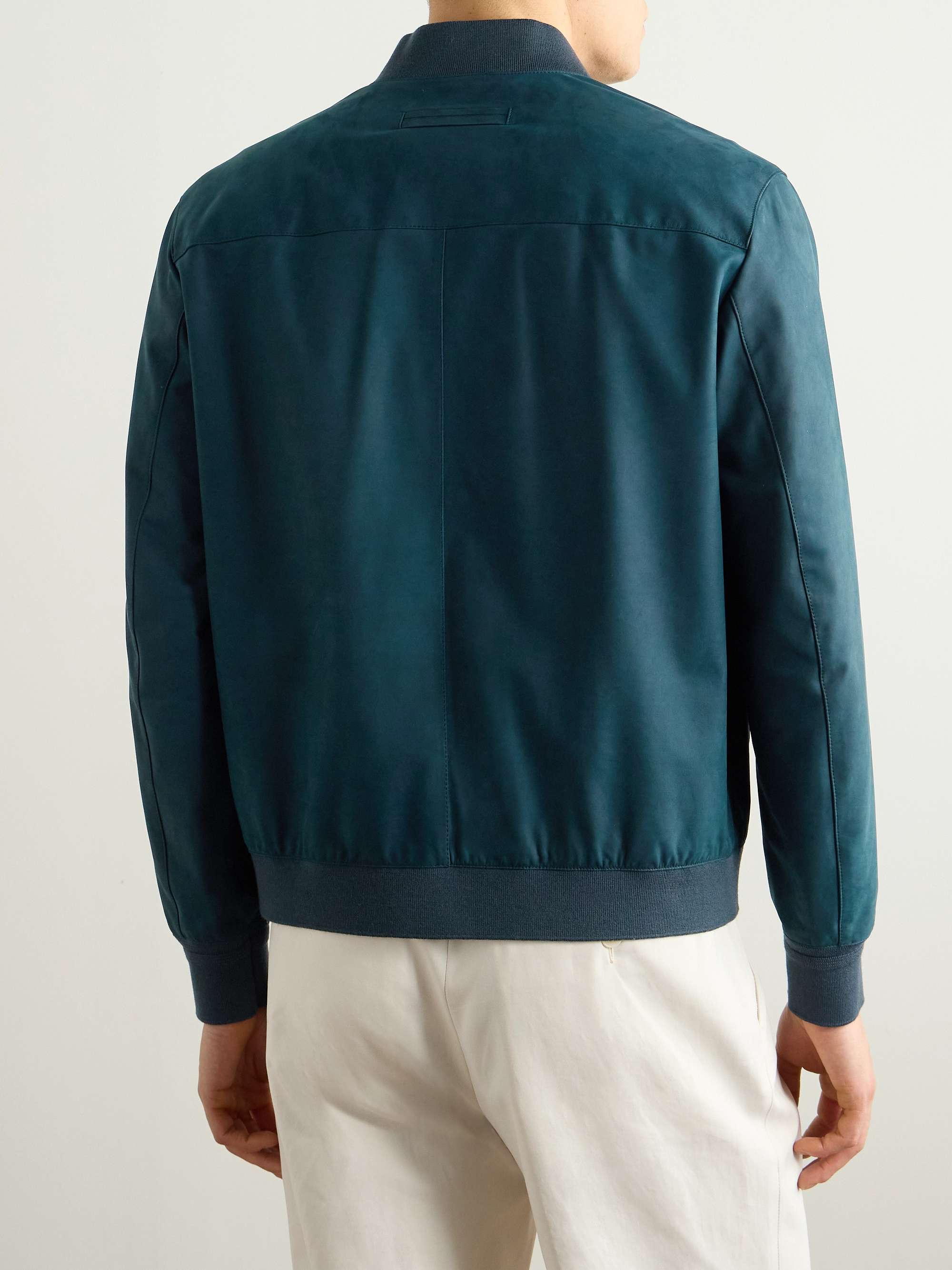 Nubuck Bomber Jacket view