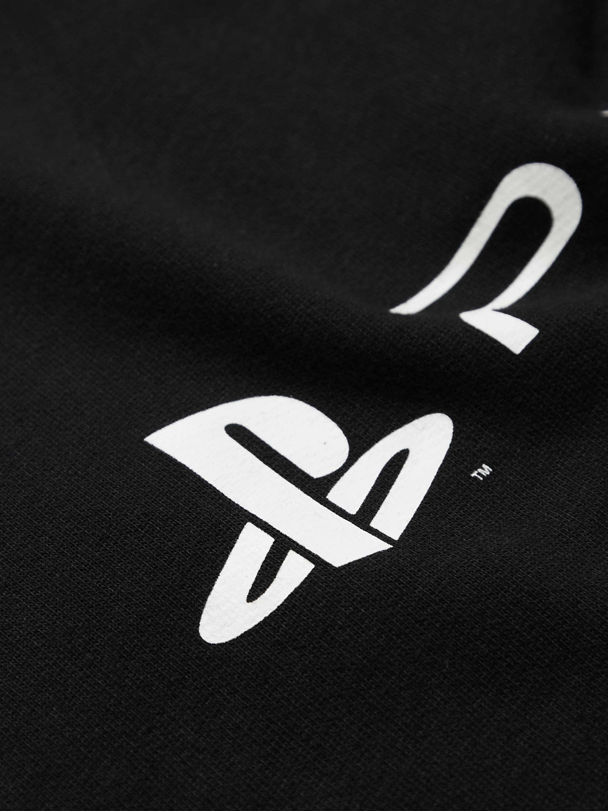 + PlayStation Printed Cotton-Jersey Hoodie view