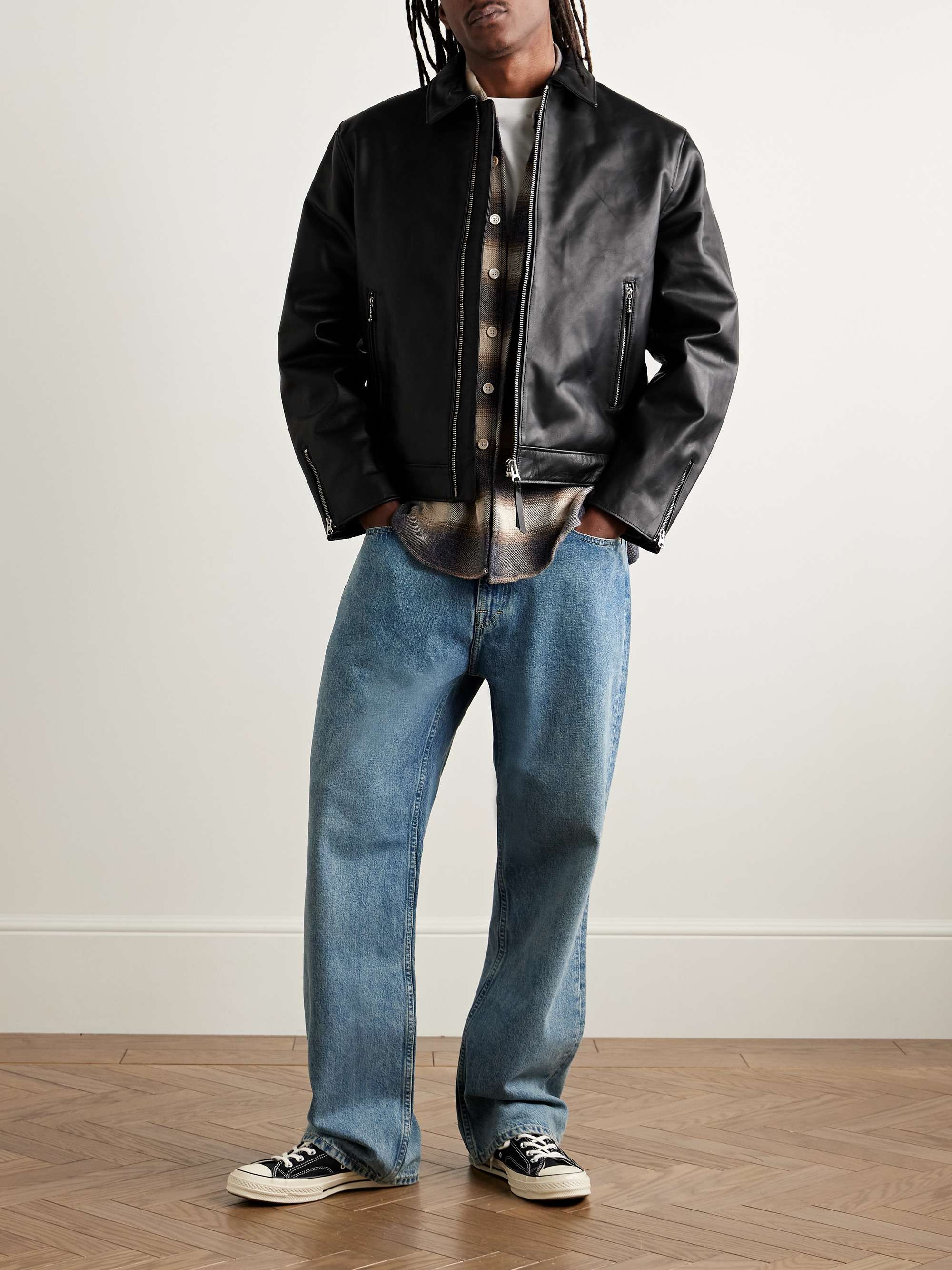 Eddy Rider Leather Jacket view