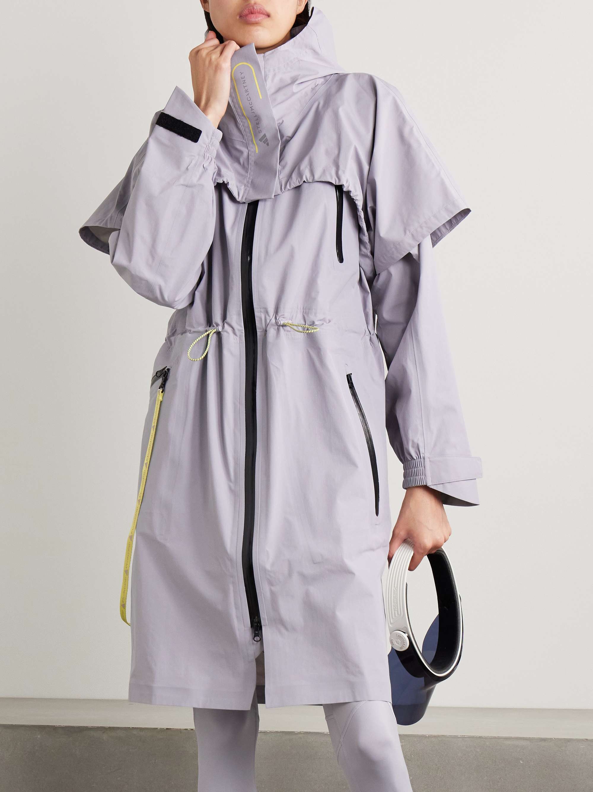 TrueNature RAIN.RDY recycled-shell hooded jacket view