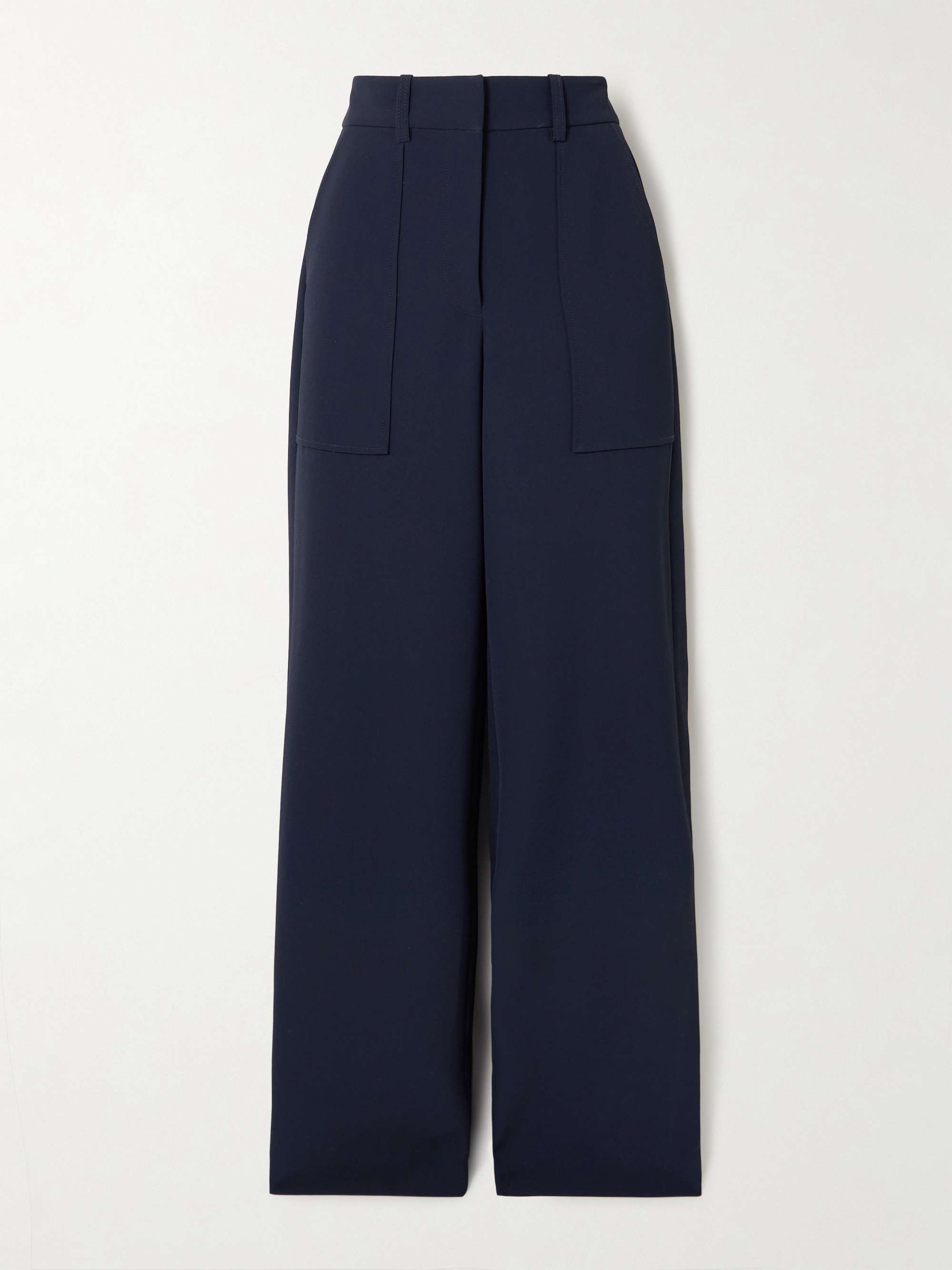 Cole crepe wide-leg pants hero visual