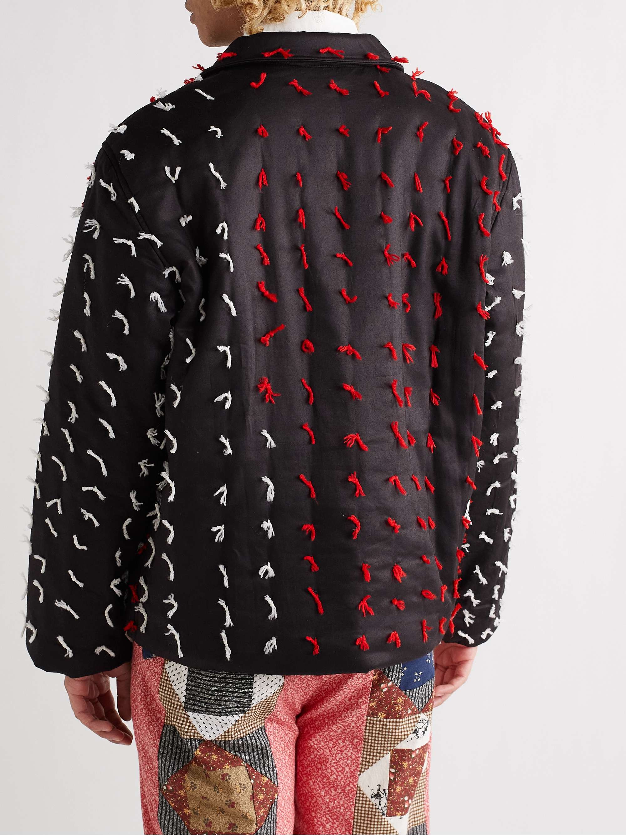 Embroidered TENCEL™-Twill Jacket view