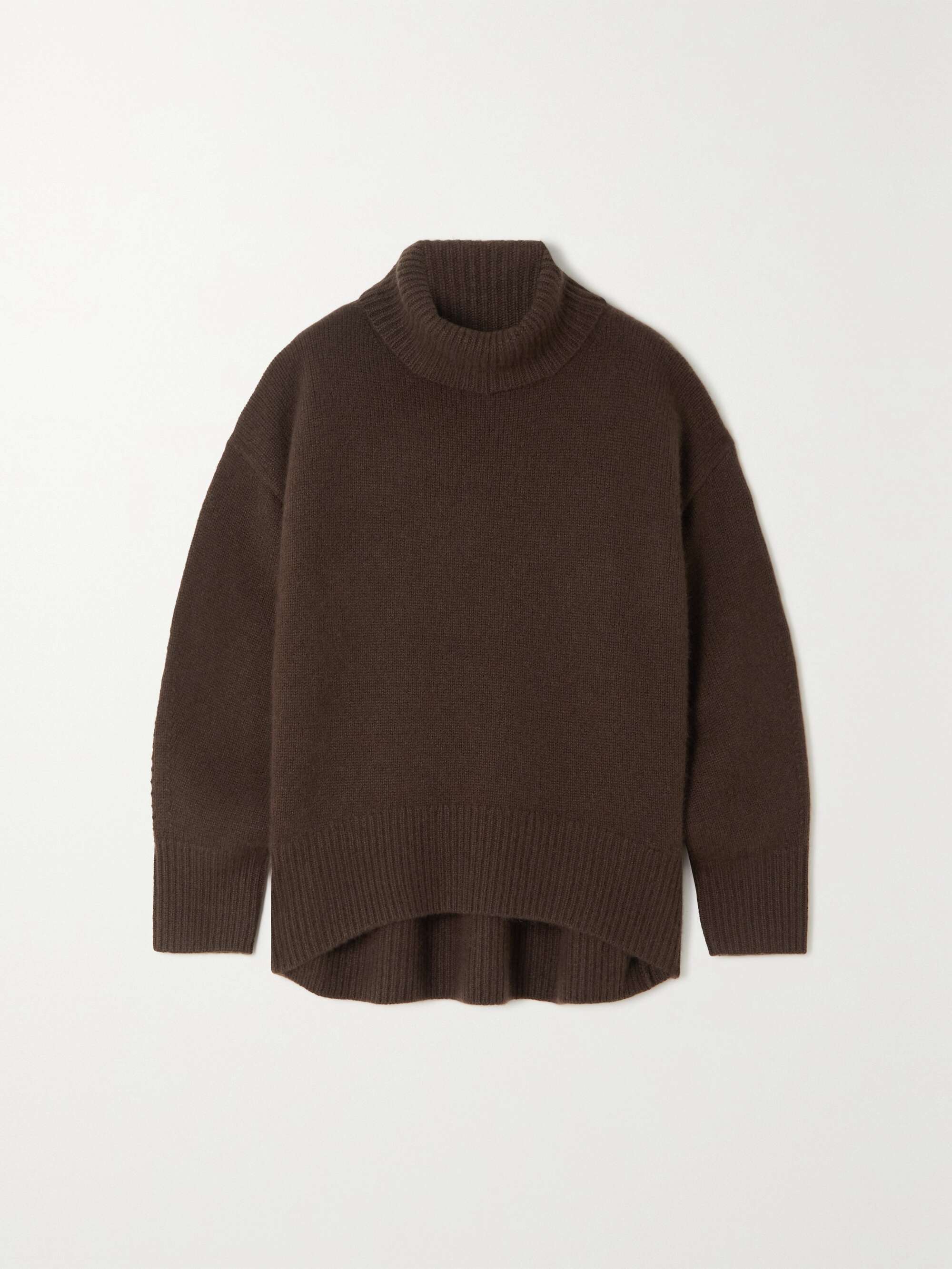 + NET SUSTAIN World's End cashmere turtleneck sweater hero visual