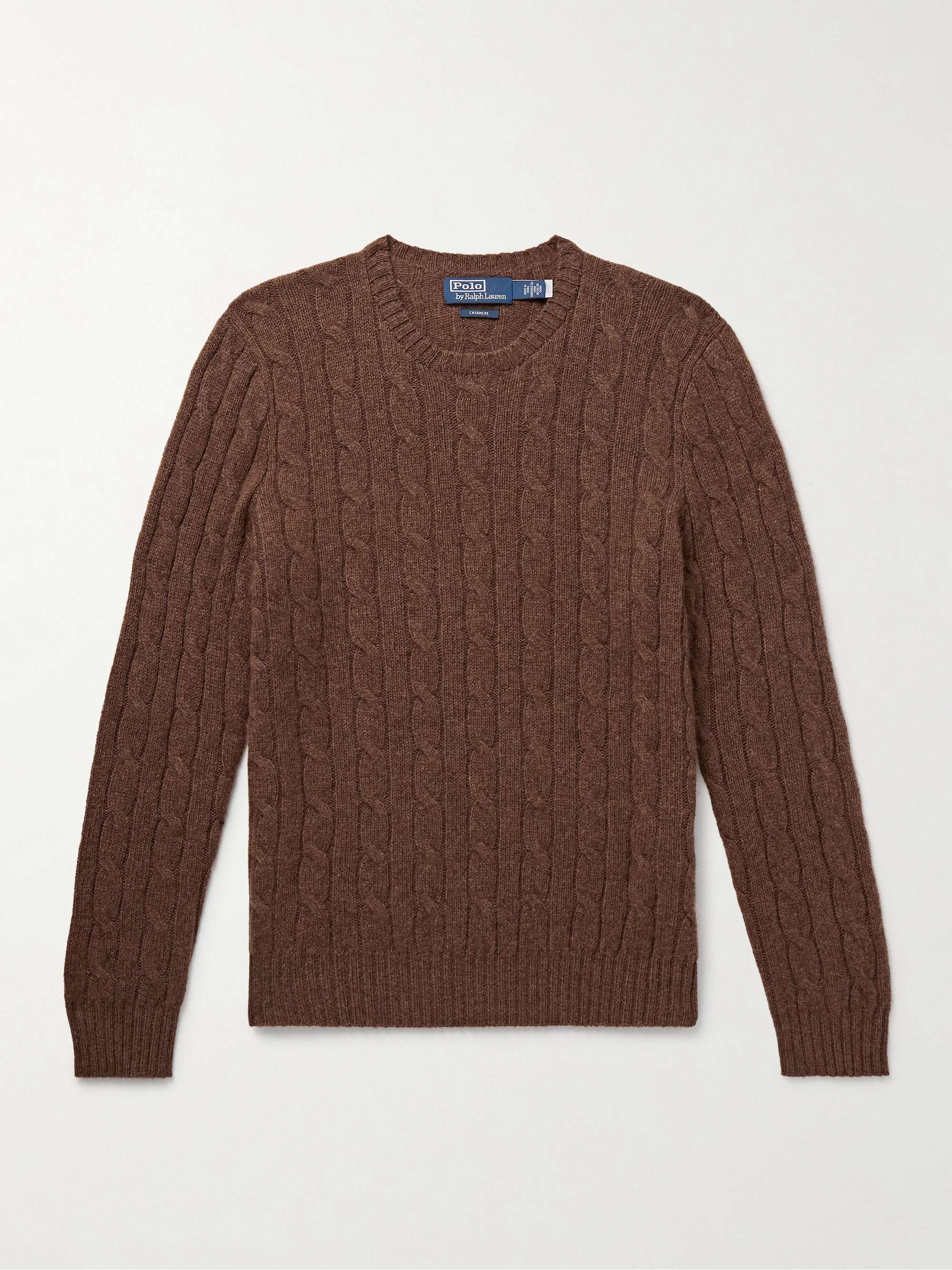 Cable-Knit Cashmere Sweater hero visual