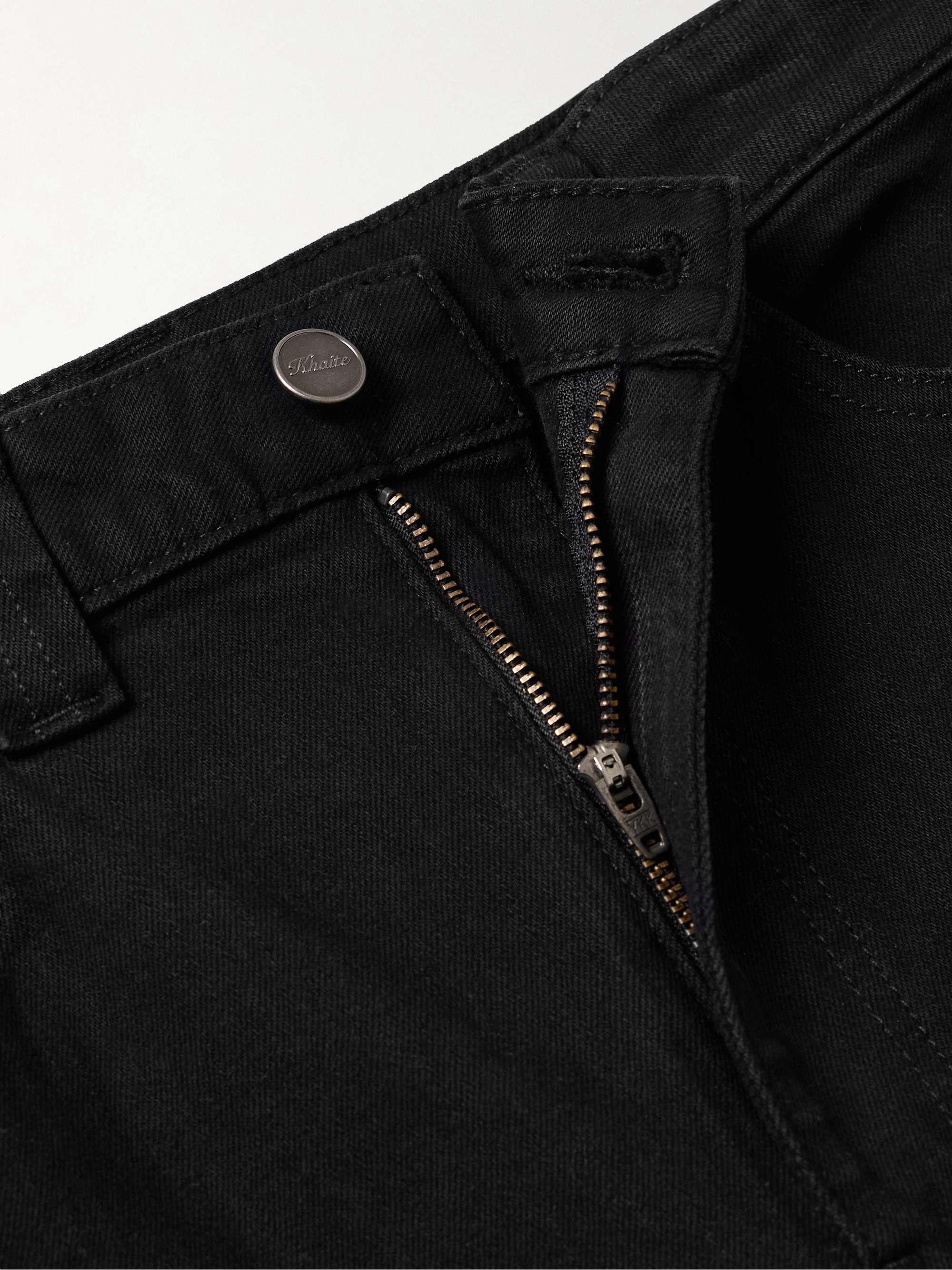 Callum high-rise straight-leg jeans view