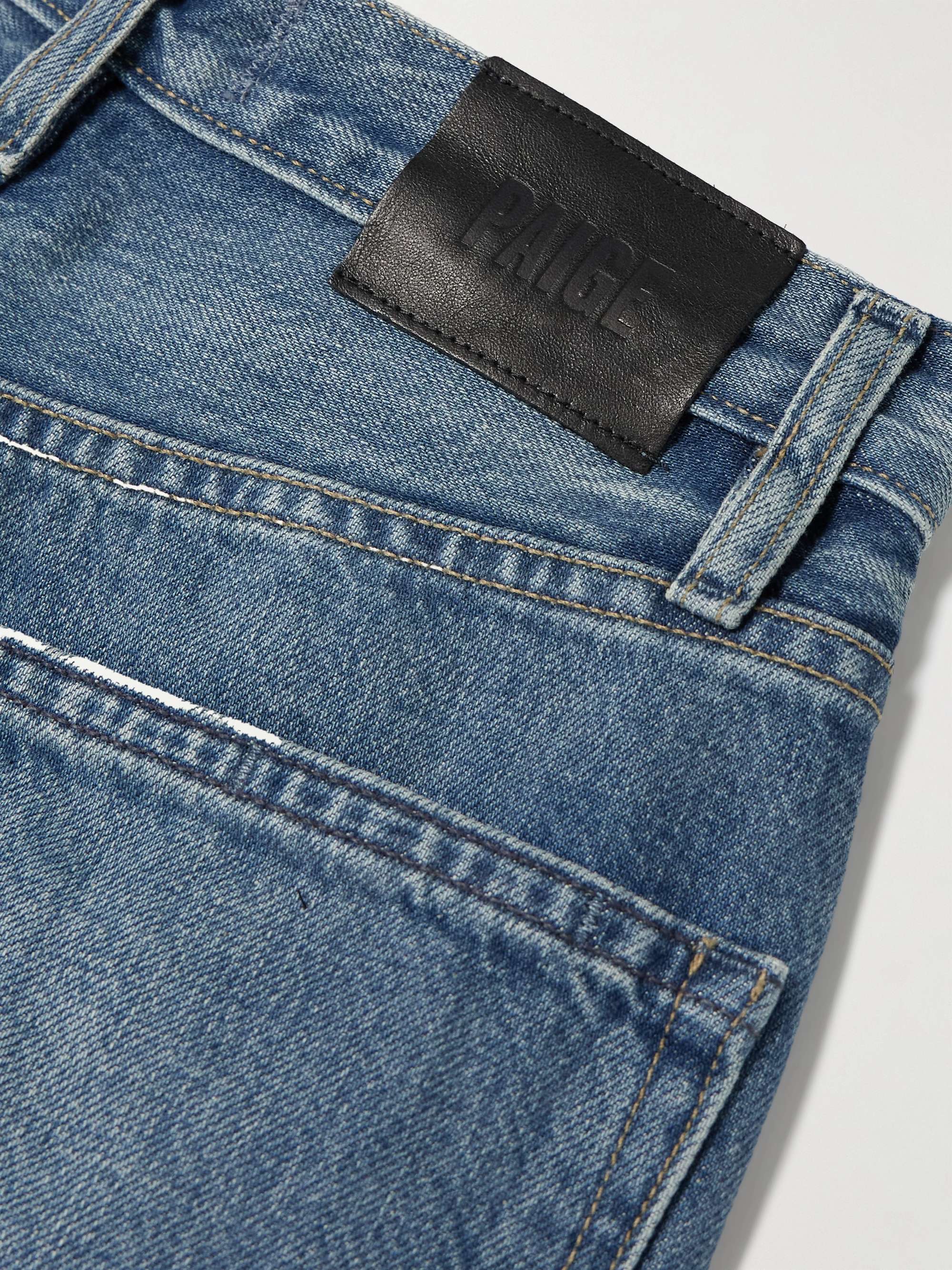Sawyer high-rise straight-leg jeans view
