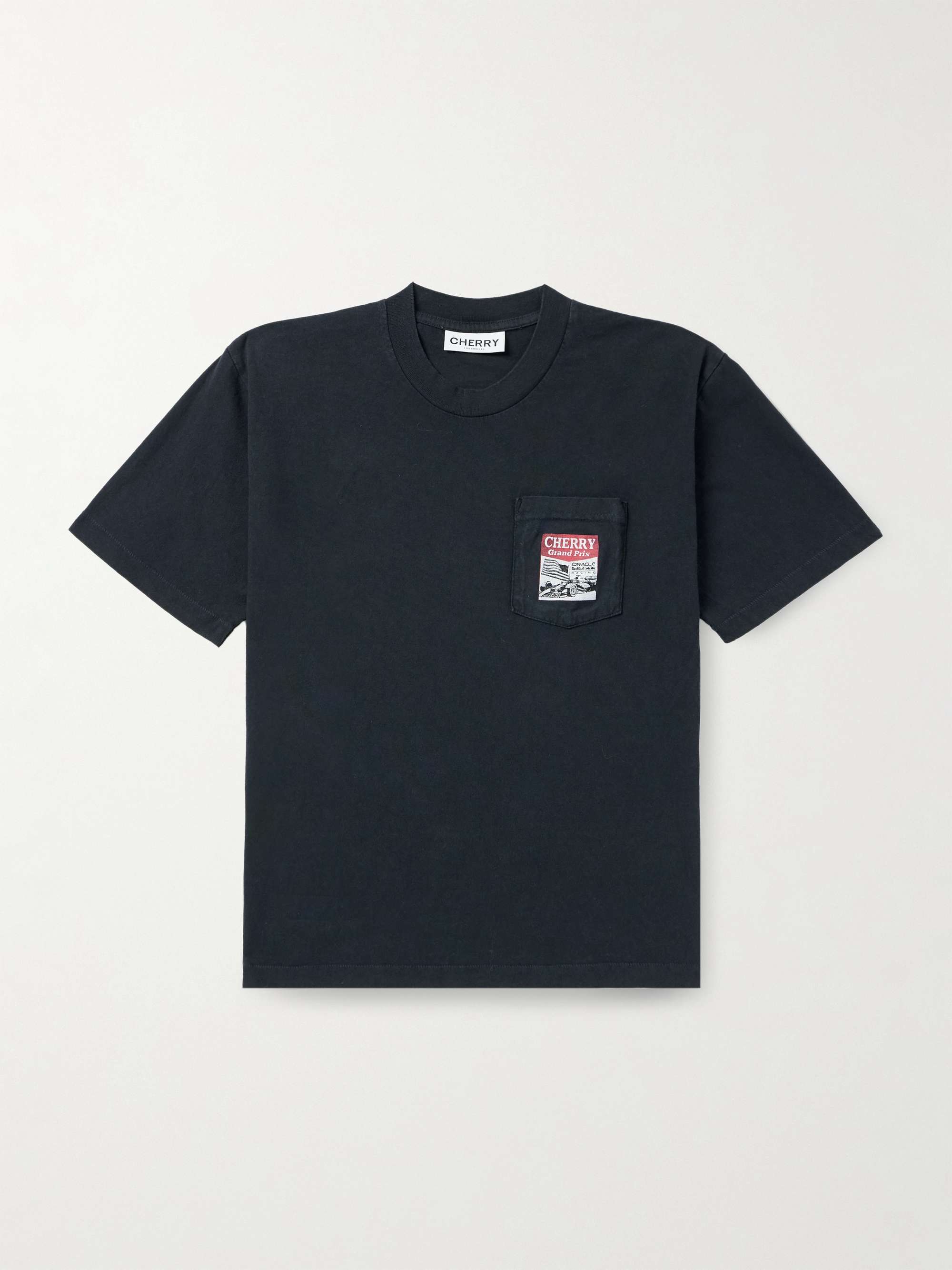+ Oracle Red Bull Racing Logo-Print Cotton-Jersey T-Shirt hero visual