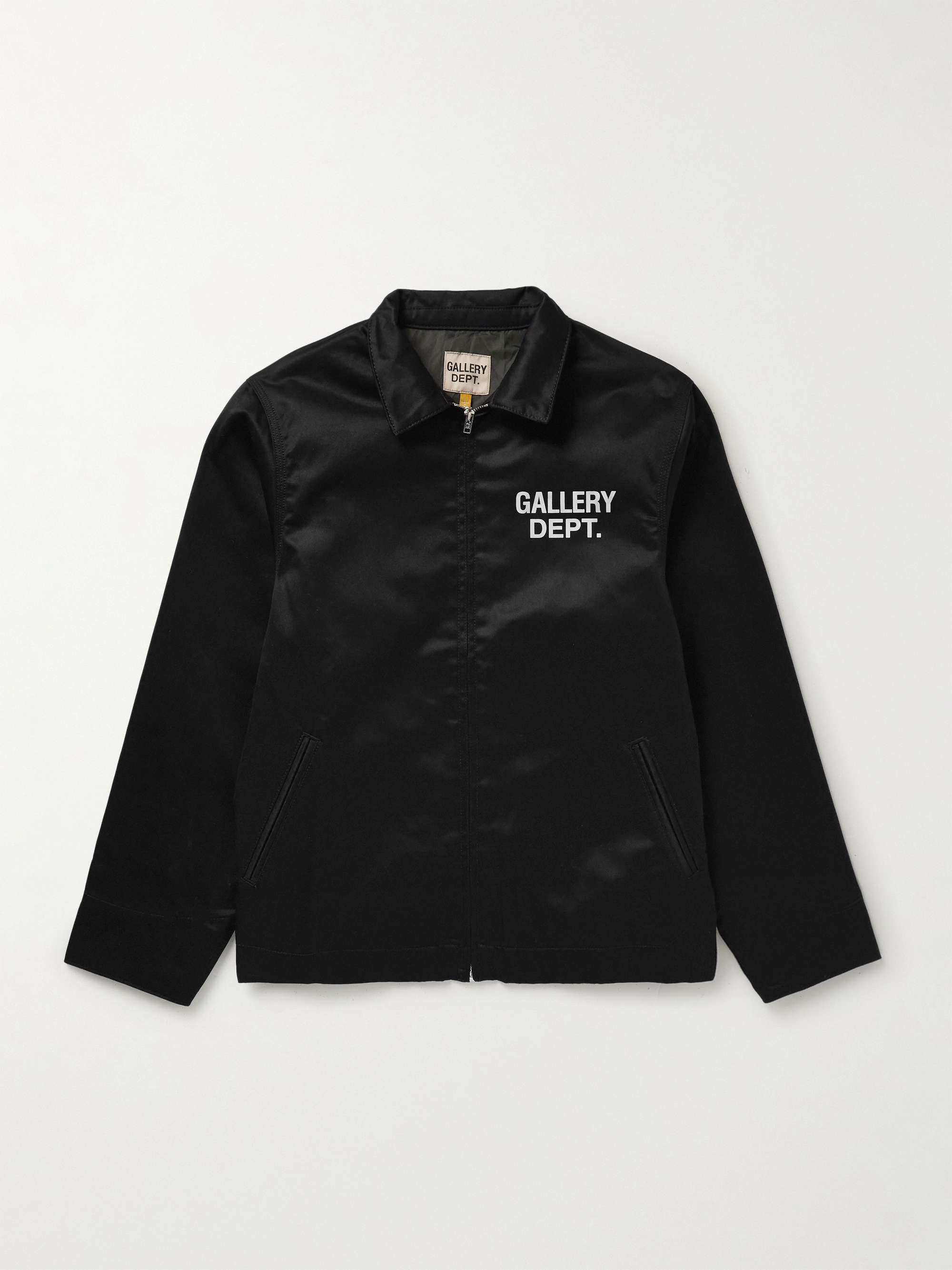 Montecito Logo-Print Cotton-Twill Jacket hero visual