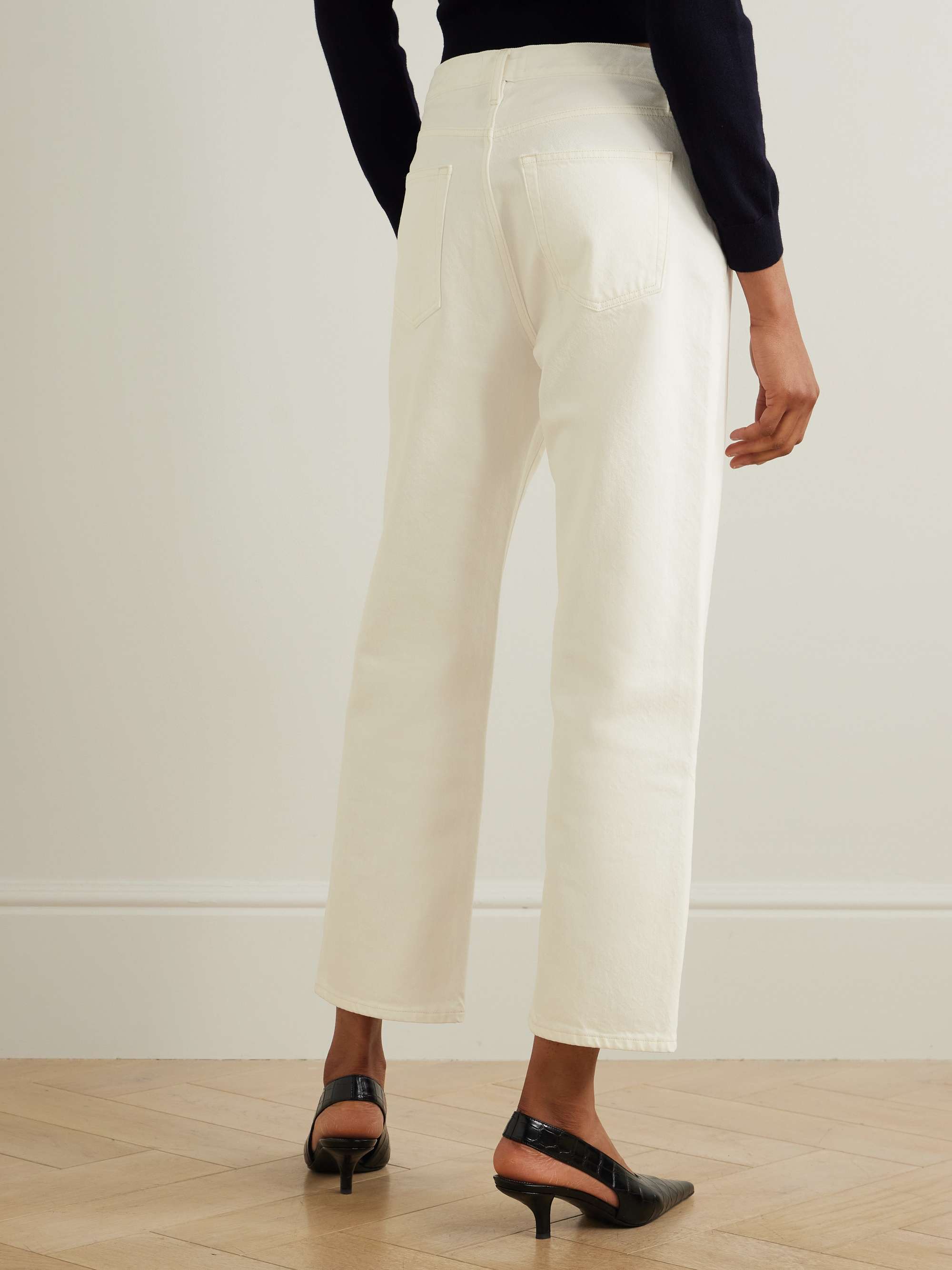 The Hang mid-rise straight-leg jeans view