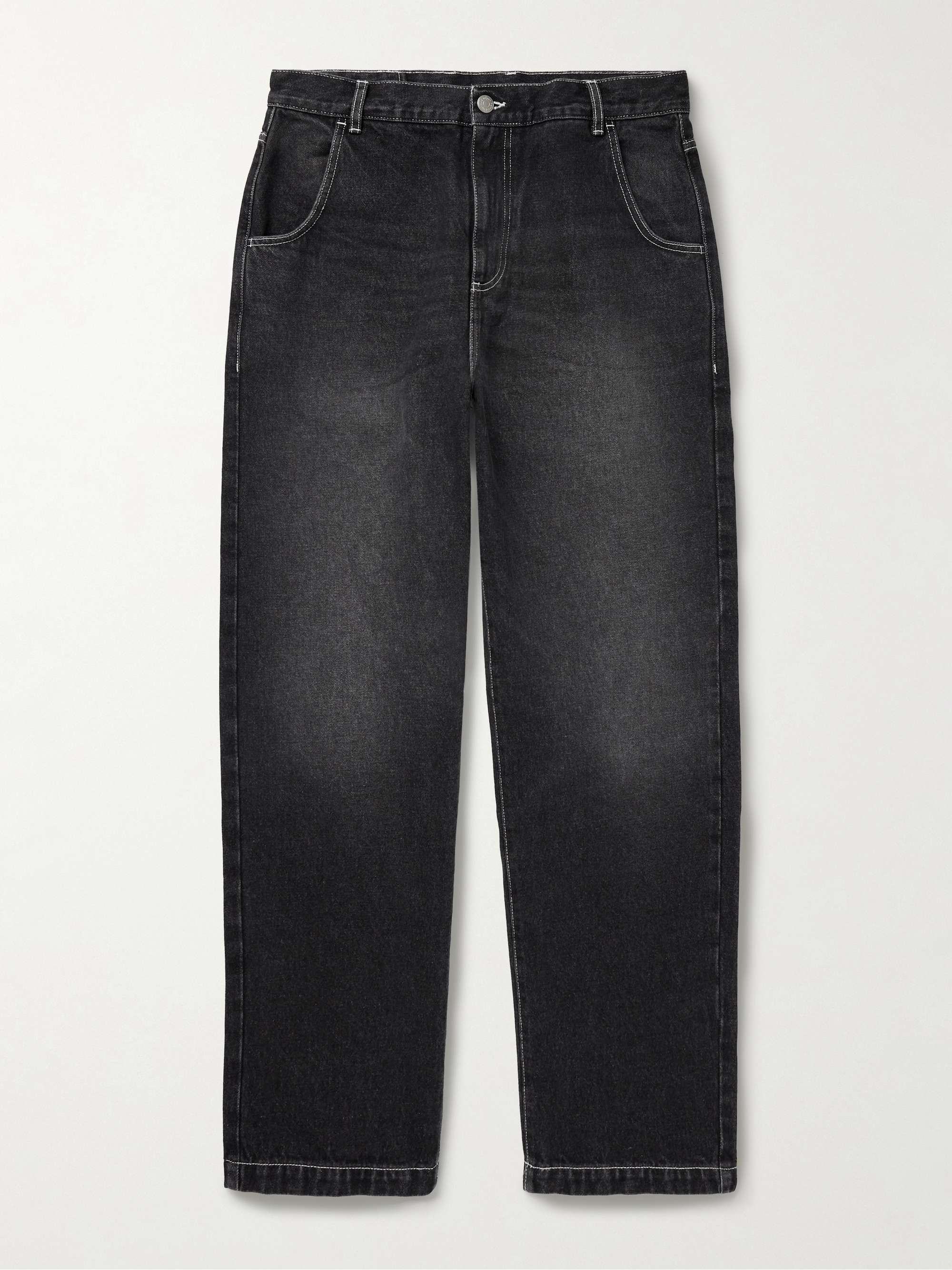 Regular Straight-Leg Organic Jeans hero visual