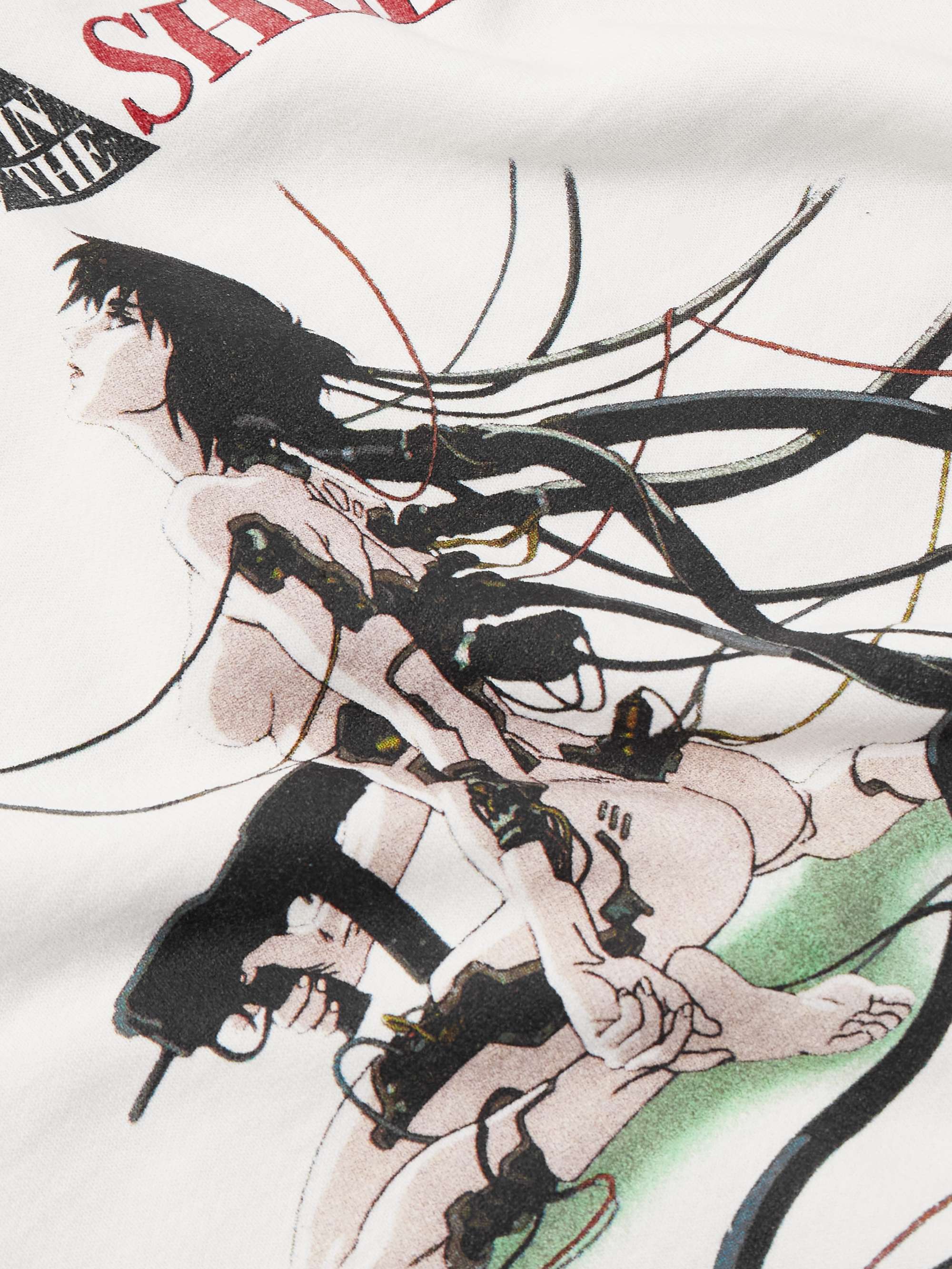 + Ghost in the Shell Printed Cotton-Jersey Sweatshirt view
