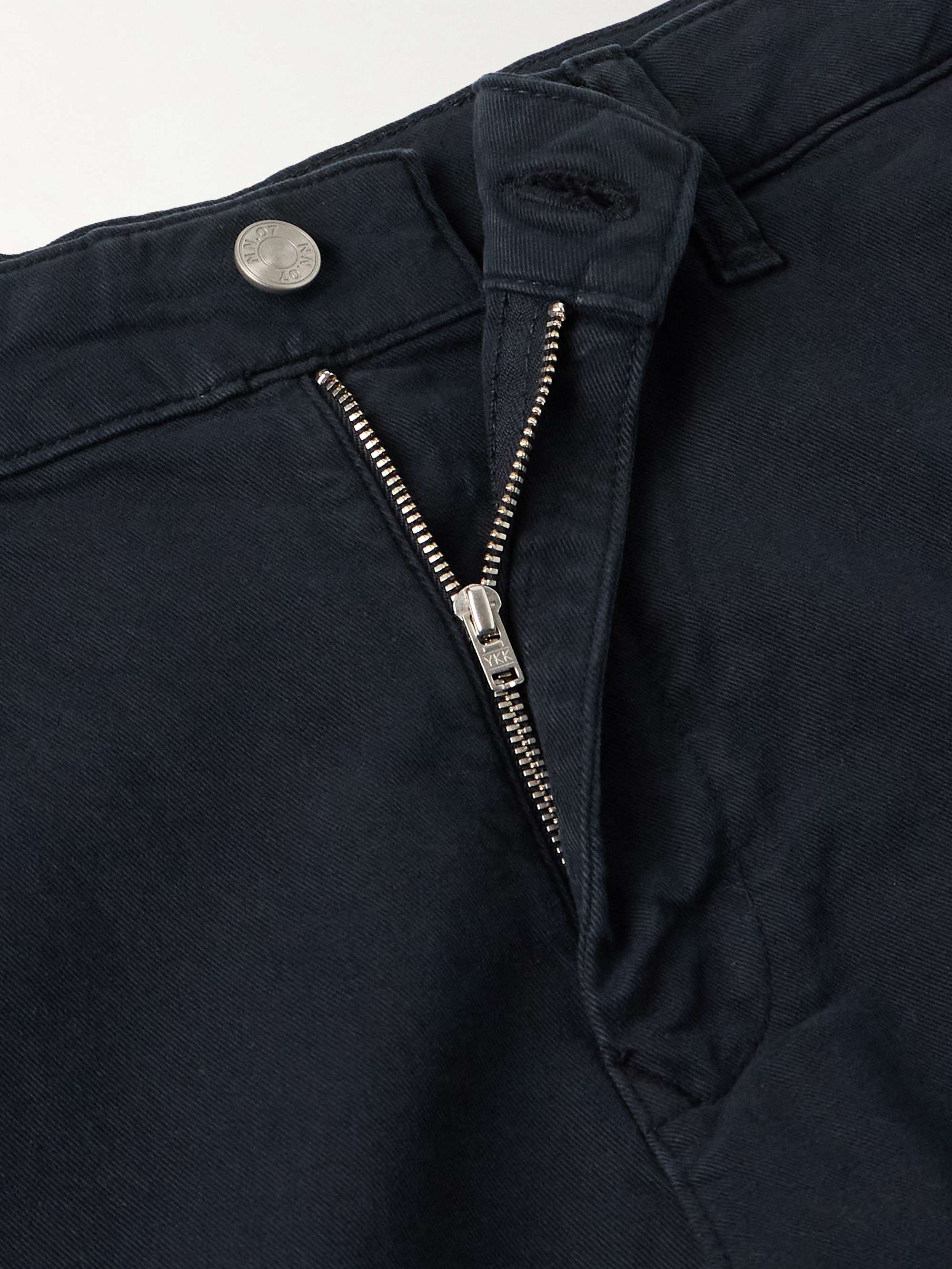 Aden 1923 Straight-Leg Organic Cotton-Blend Twill Chinos view