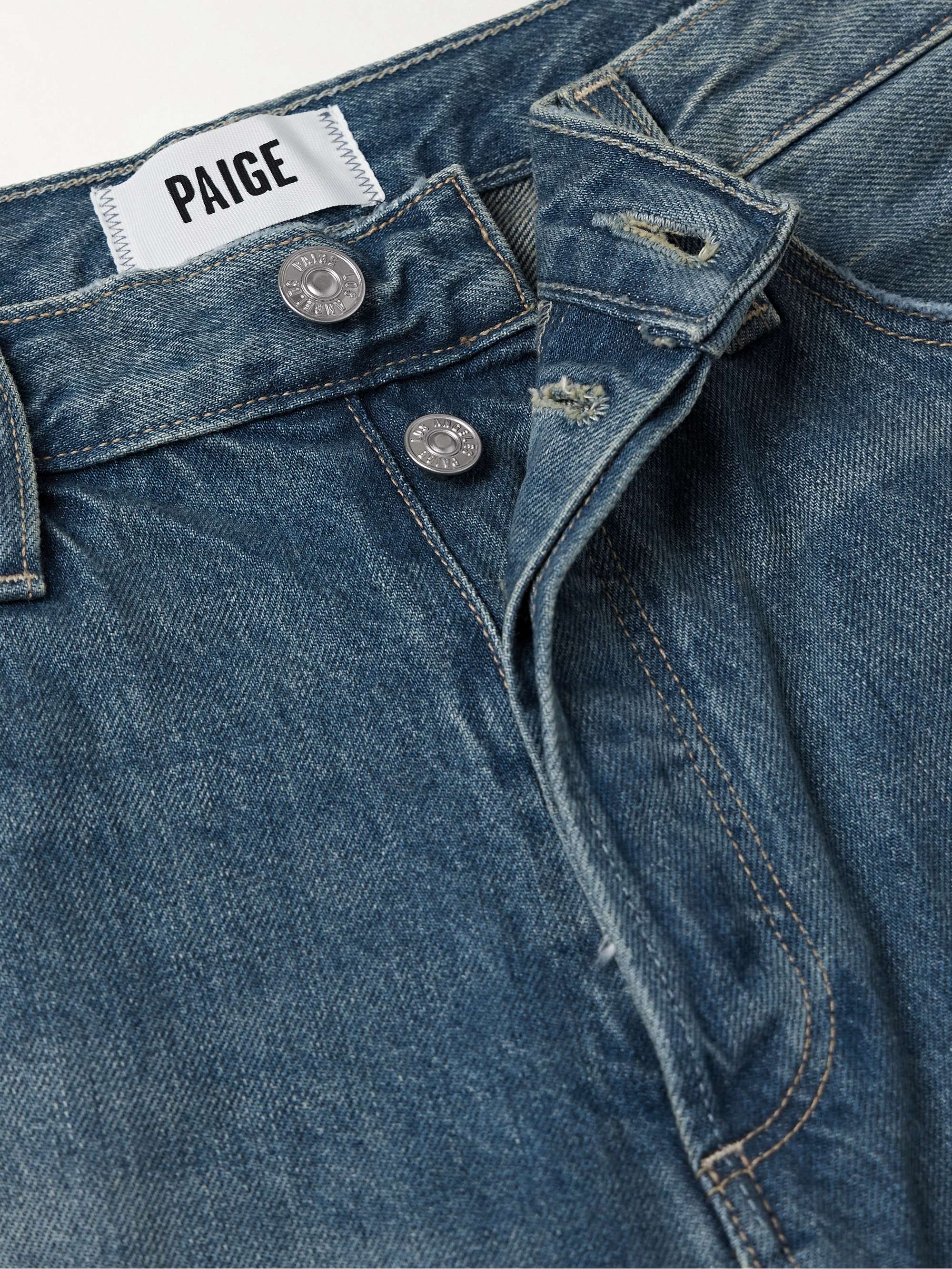 Billy cropped high-rise straight-leg jeans view
