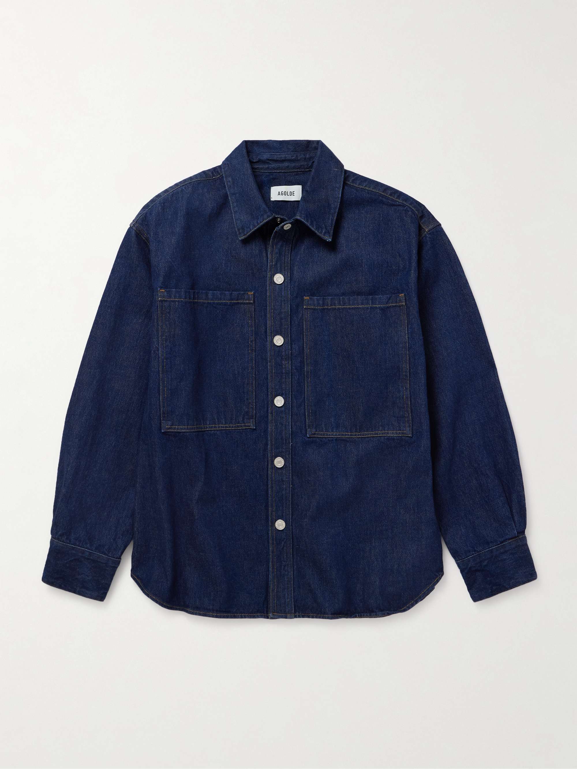 Atticus Denim Shirt hero visual