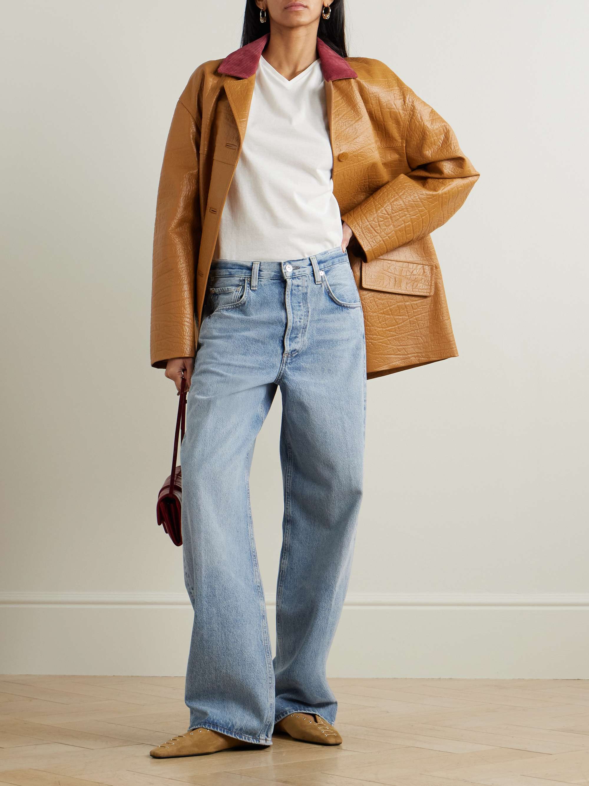 Ayla Baggy high-rise wide-leg jeans view