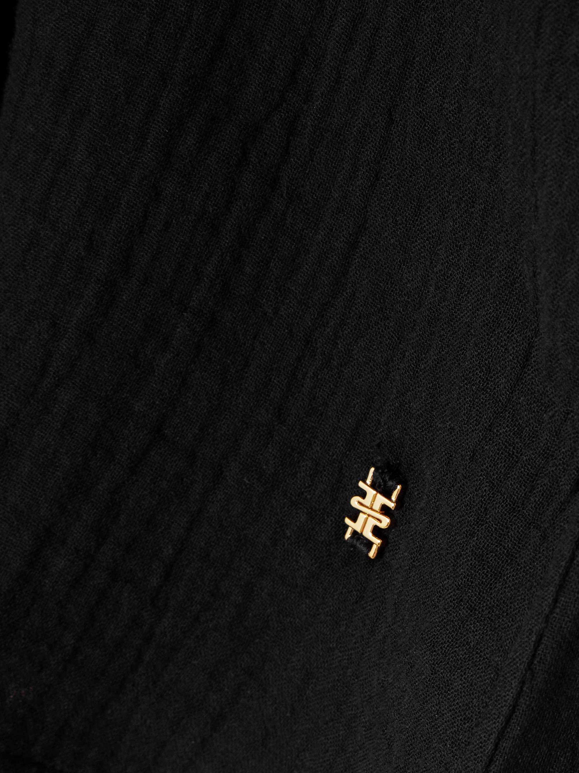Constance embellished cotton-gauze shirt view