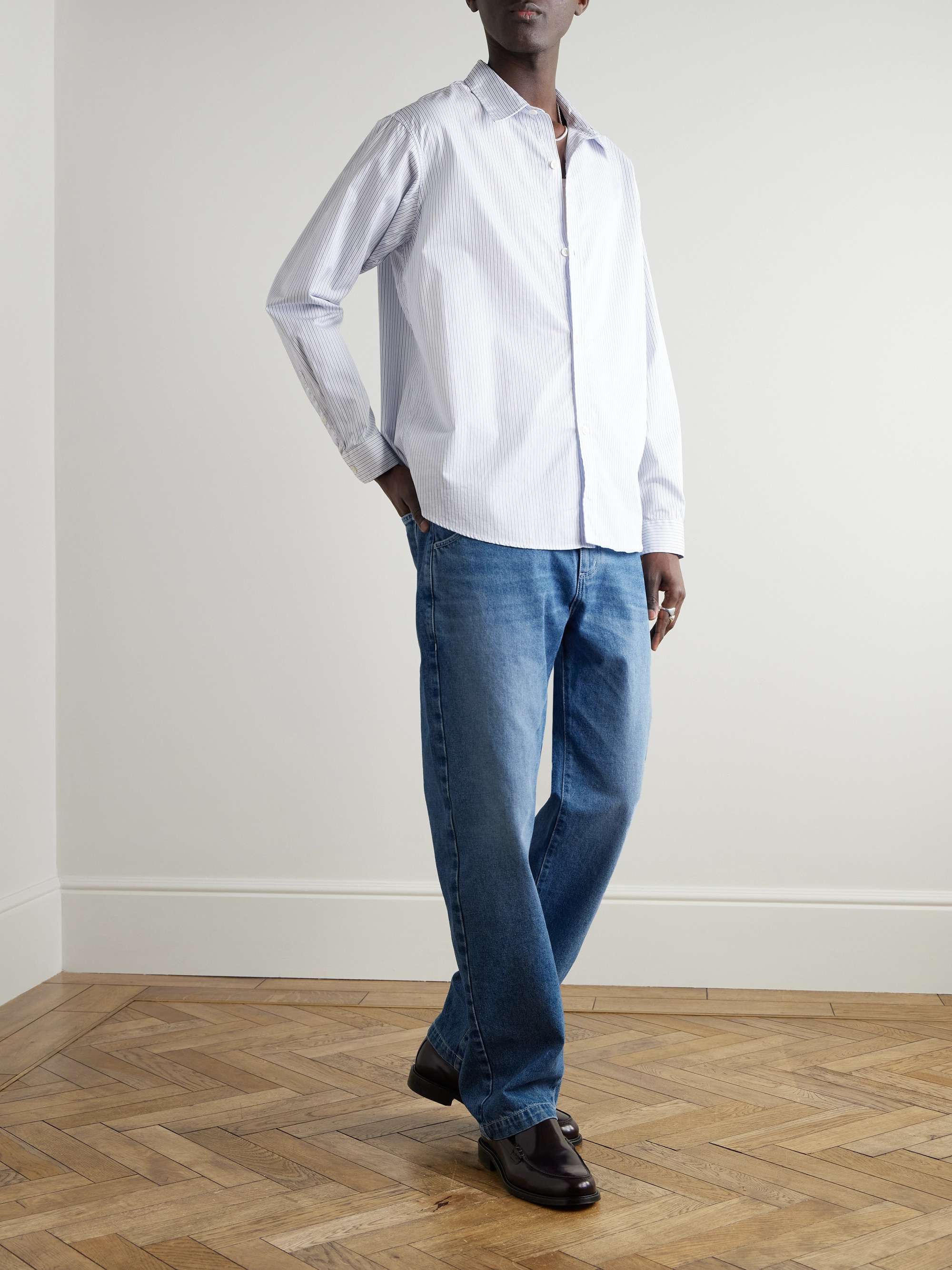 Regular Straight-Leg Jeans view